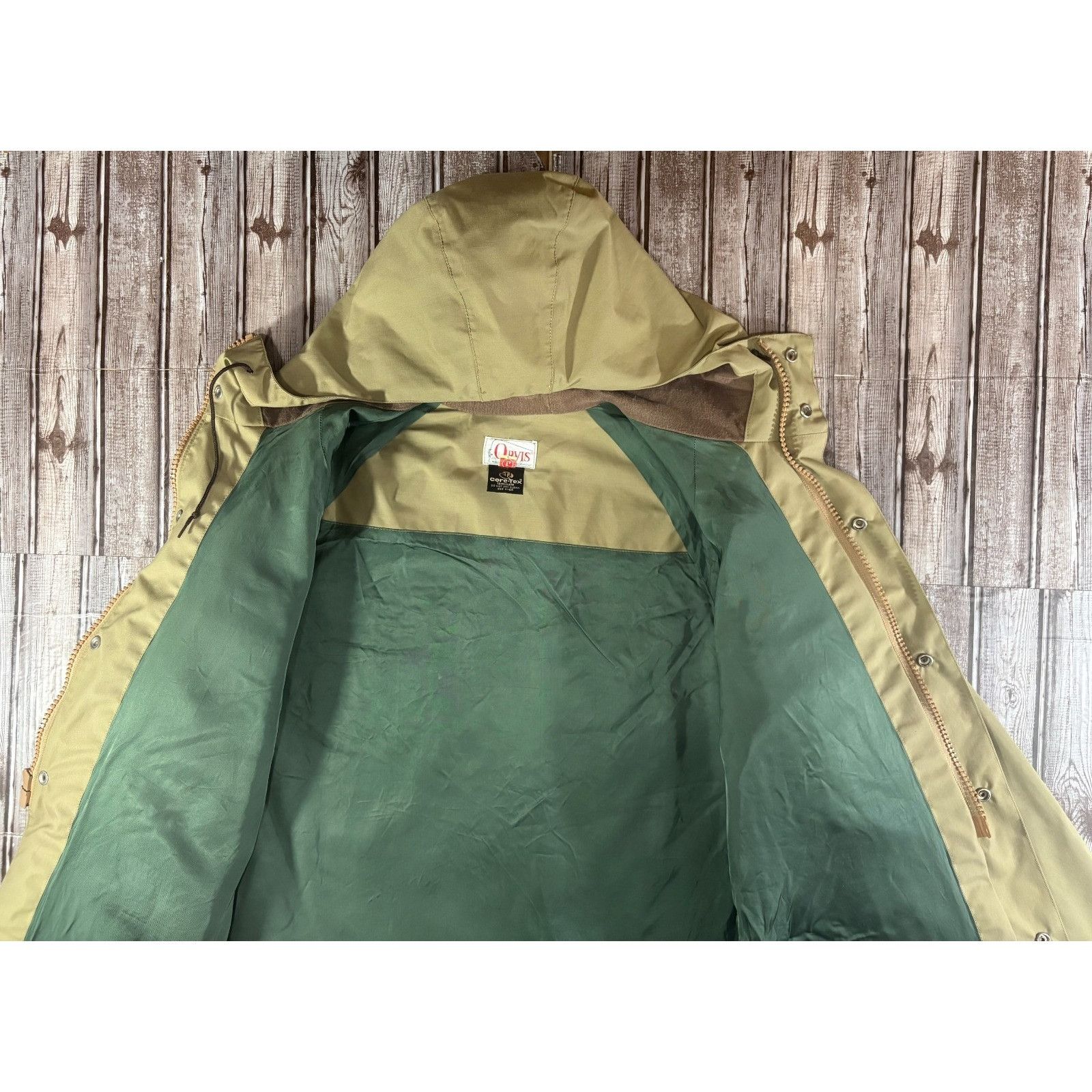 Orvis Orvis Cotton Gore-Tex hooded Hunting Fishing Field Jacket si Size US L / EU 52-54 / 3 - 5 Thumbnail