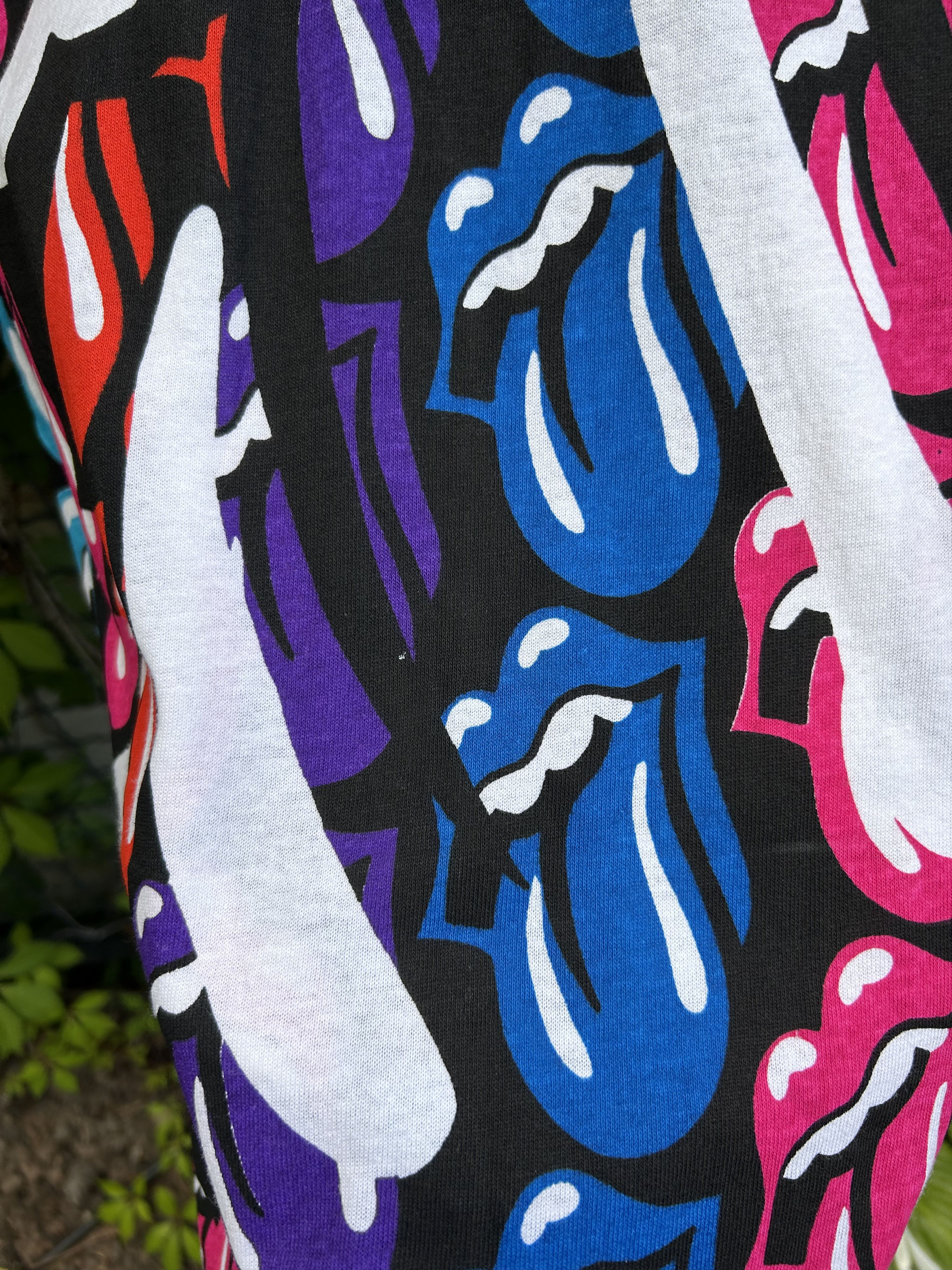 Band Tees Vintage 1989 The Rolling Stones Rock Band AOP T-shirt Size US L / EU 52-54 / 3 - 18 Thumbnail