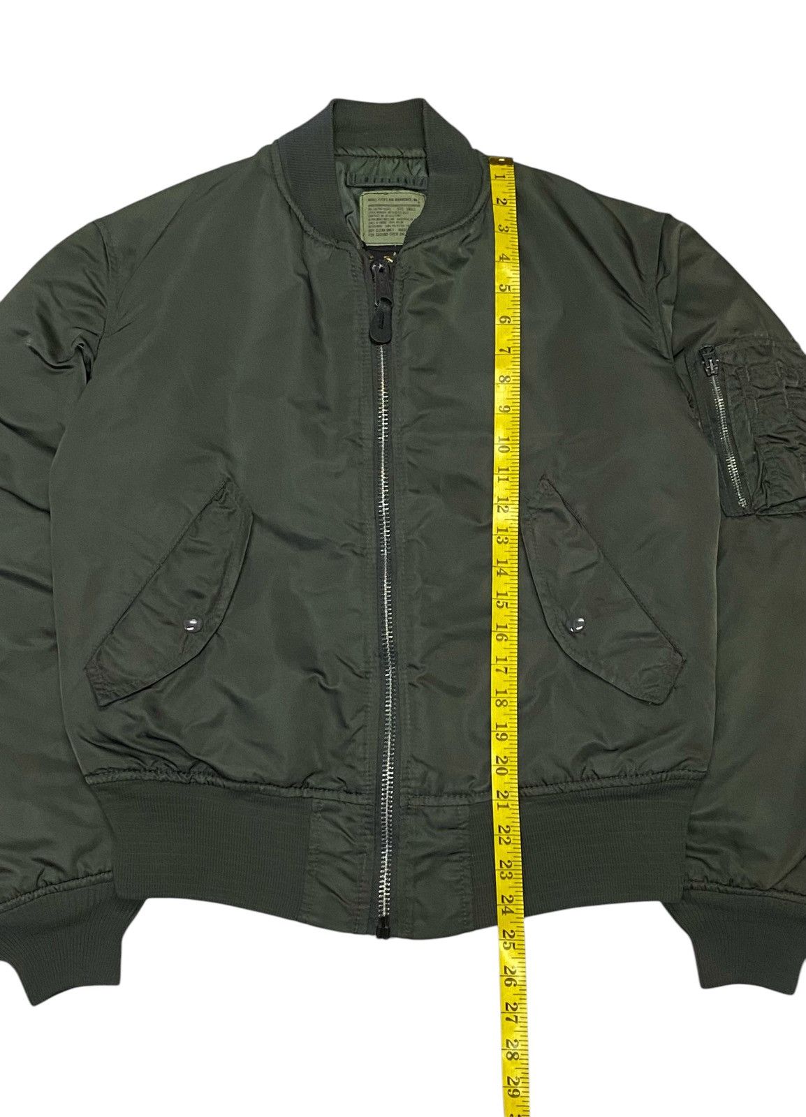 Alpha Industries Vintage Alpha Industries MA-1 Bomber Jacket Size US S / EU 44-46 / 1 - 16 Thumbnail