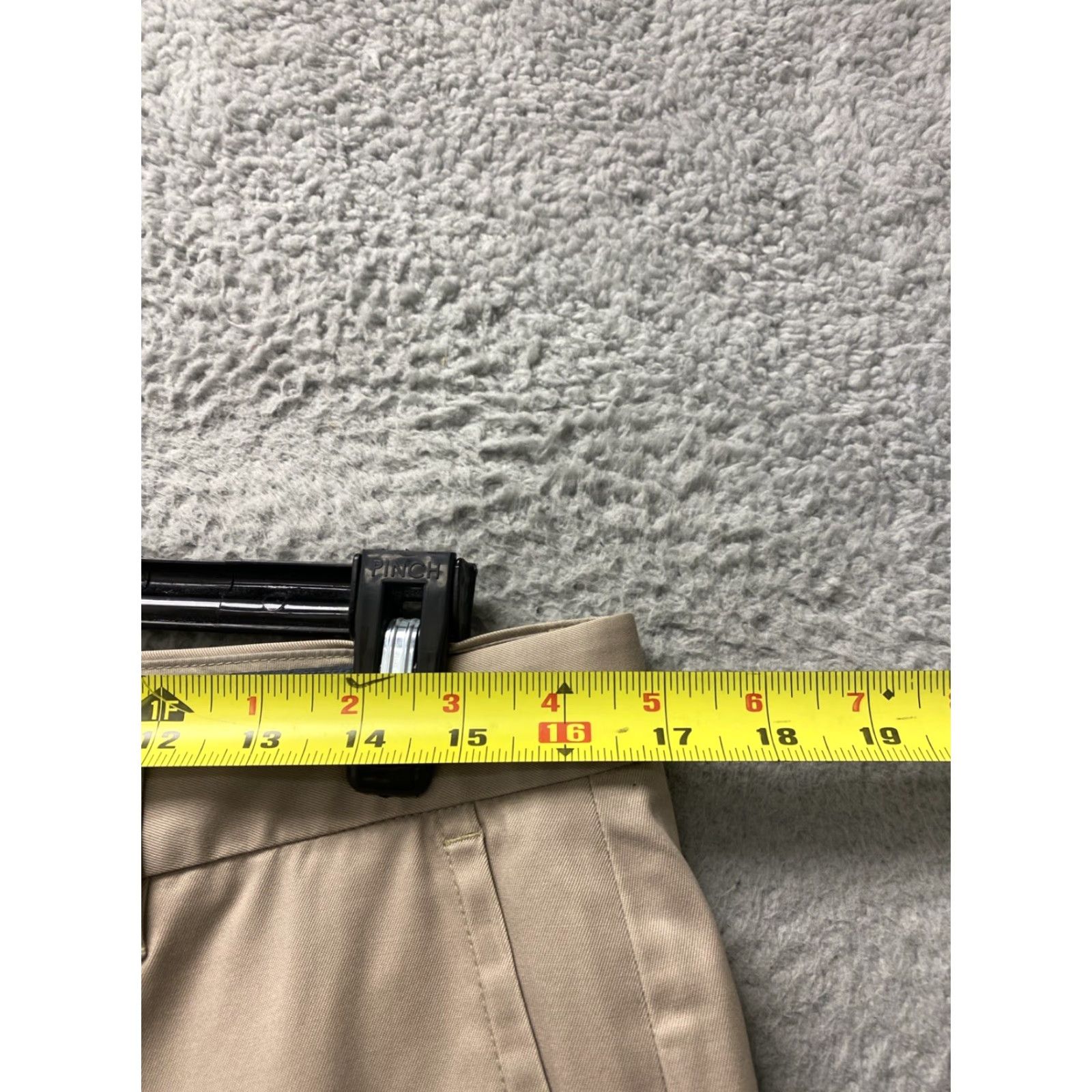 Bonobos BONOBOS Chino Pants Men’s 33x32 Tan Regular Zip Flat Front Tapered Duty? Size US 33 - 3 Thumbnail