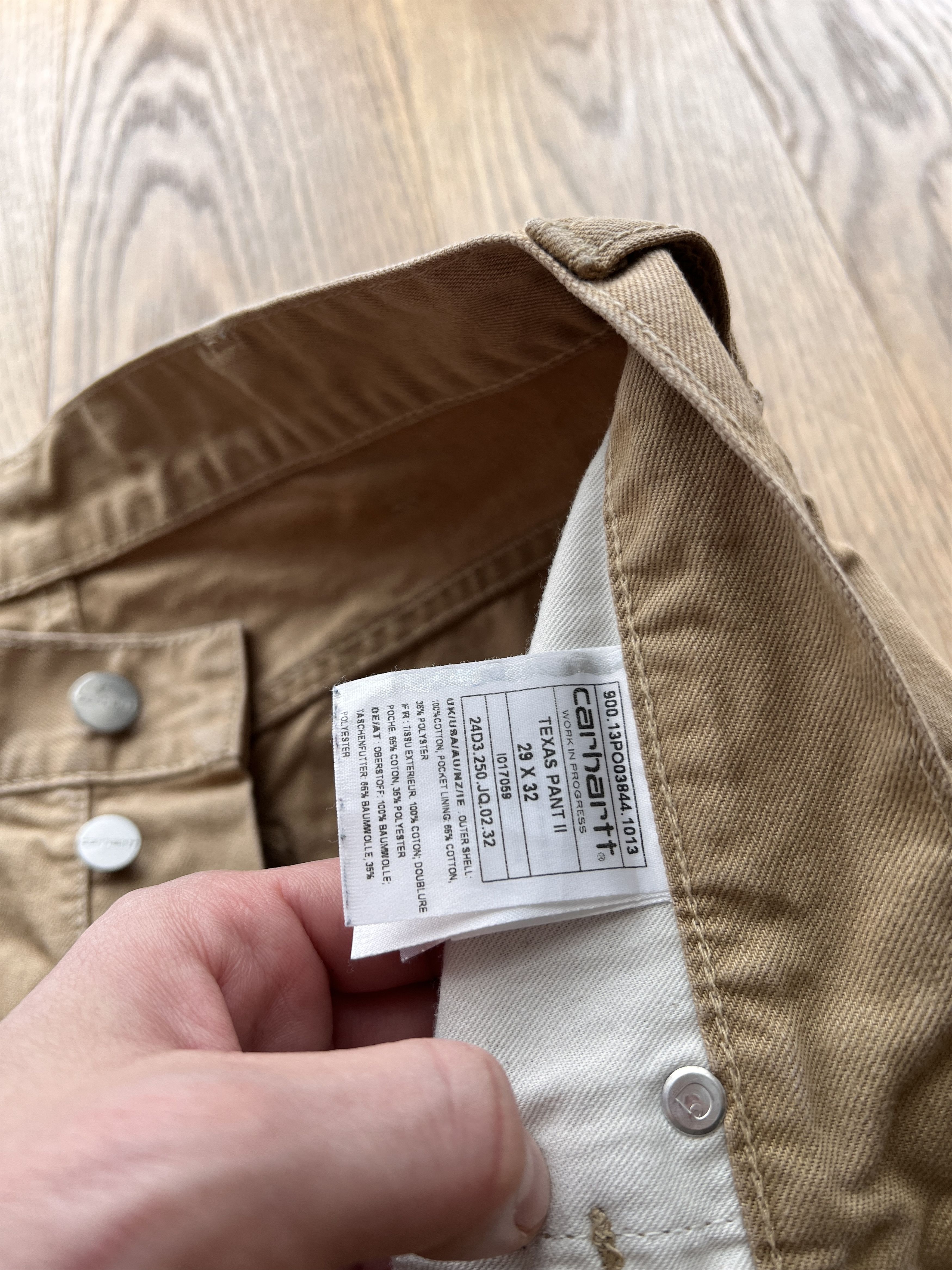 Carhartt Wip Carhartt WIP Texas pant II denim jeans vintage slim fit y2k Size US 29 - 17 Thumbnail