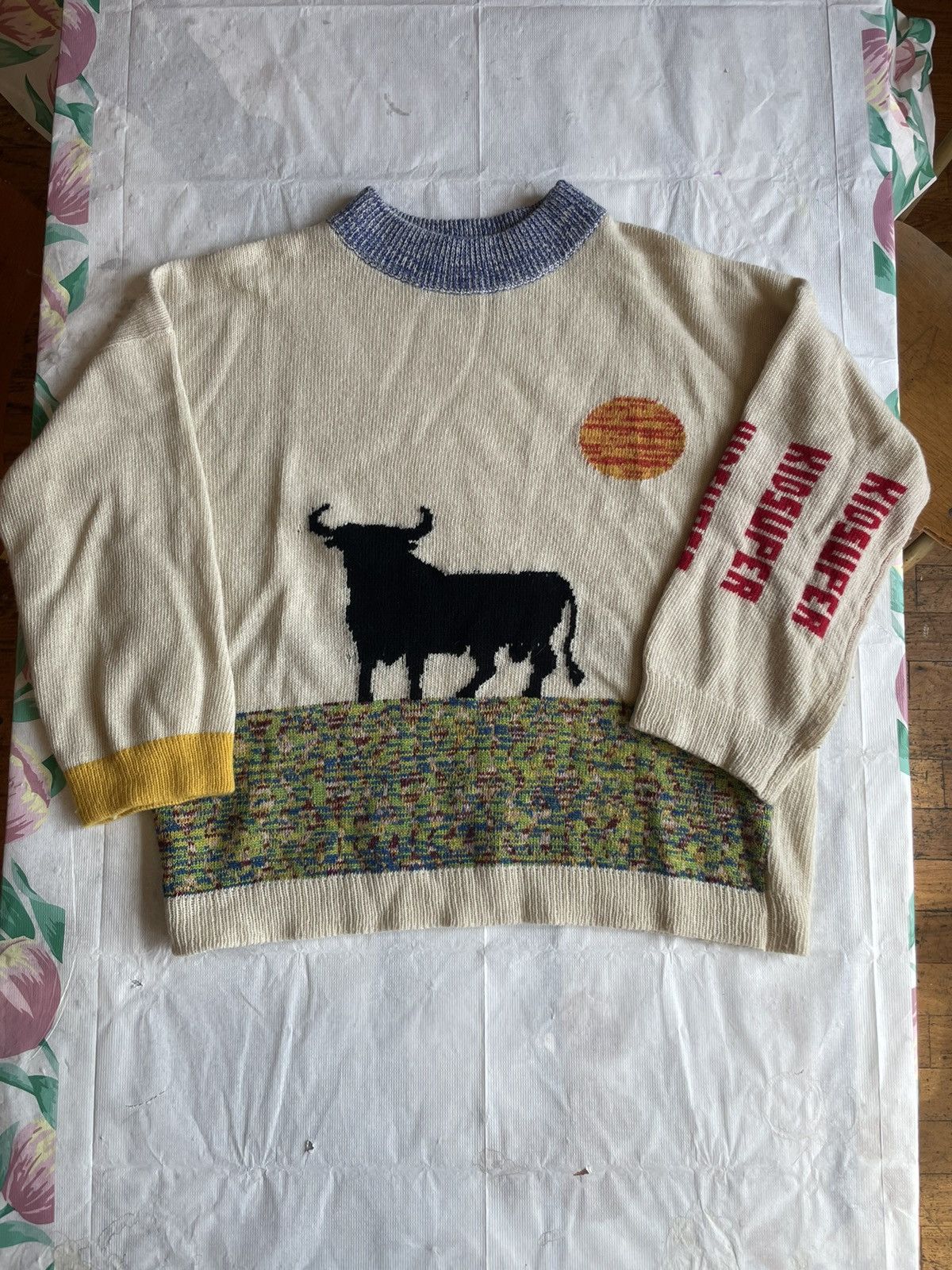 Kid Super Bull Knit Sweater