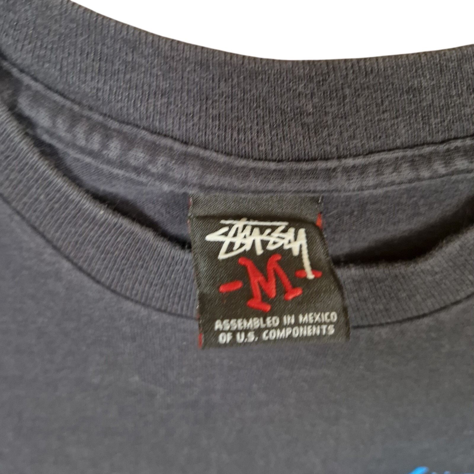 Stussy Vintage Y2K Stussy Dice New York T-Shirt Size Medium Size US M / EU 48-50 / 2 - 3 Thumbnail