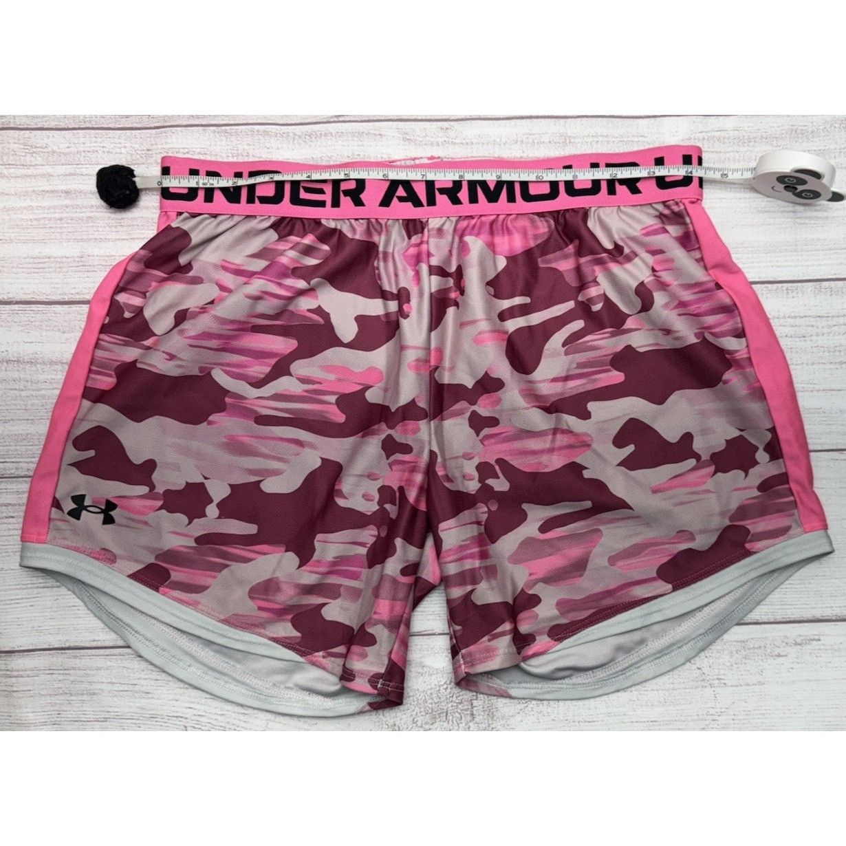Under Armour UNDER ARMOUR Play Up, 5 Inch Girl's Youth (XL) Shorts Pink C Size 36" / US 14 / IT 50 - 5 Thumbnail