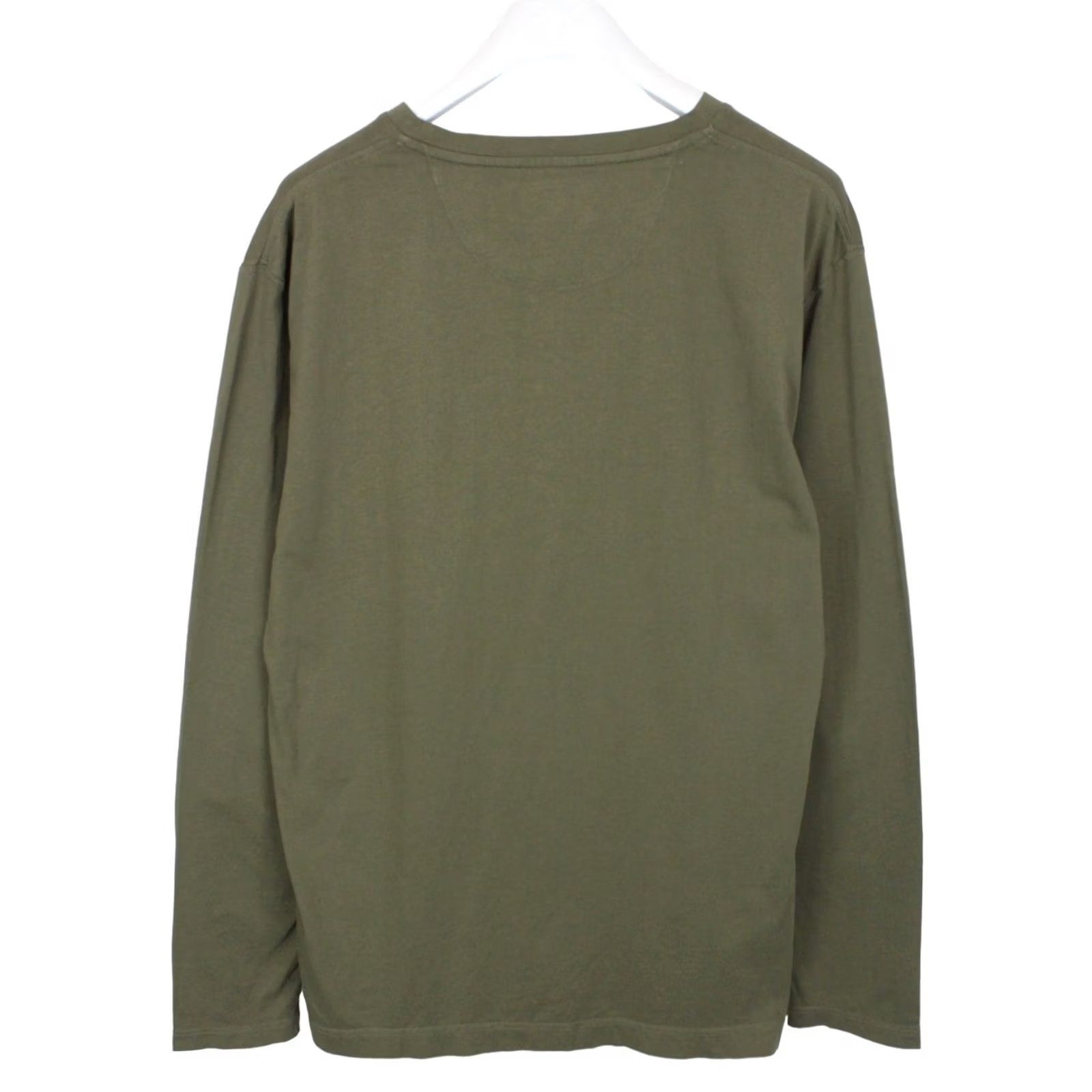 Massimo Dutti Massimo Dutti T-Shirt Men's XL Stretchy Half Button Neck Pullover Long Sleeve Green Size US XL / EU 56 / 4 - 2 Thumbnail