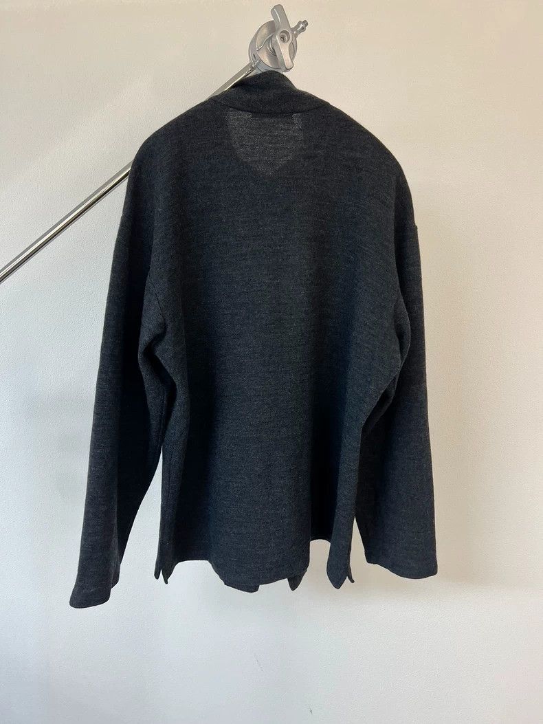 Yohji Yamamoto yohji yamamoto Wool cardigan shirt 2503-Nextarrow Size US L / EU 52-54 / 3 - 5 Thumbnail