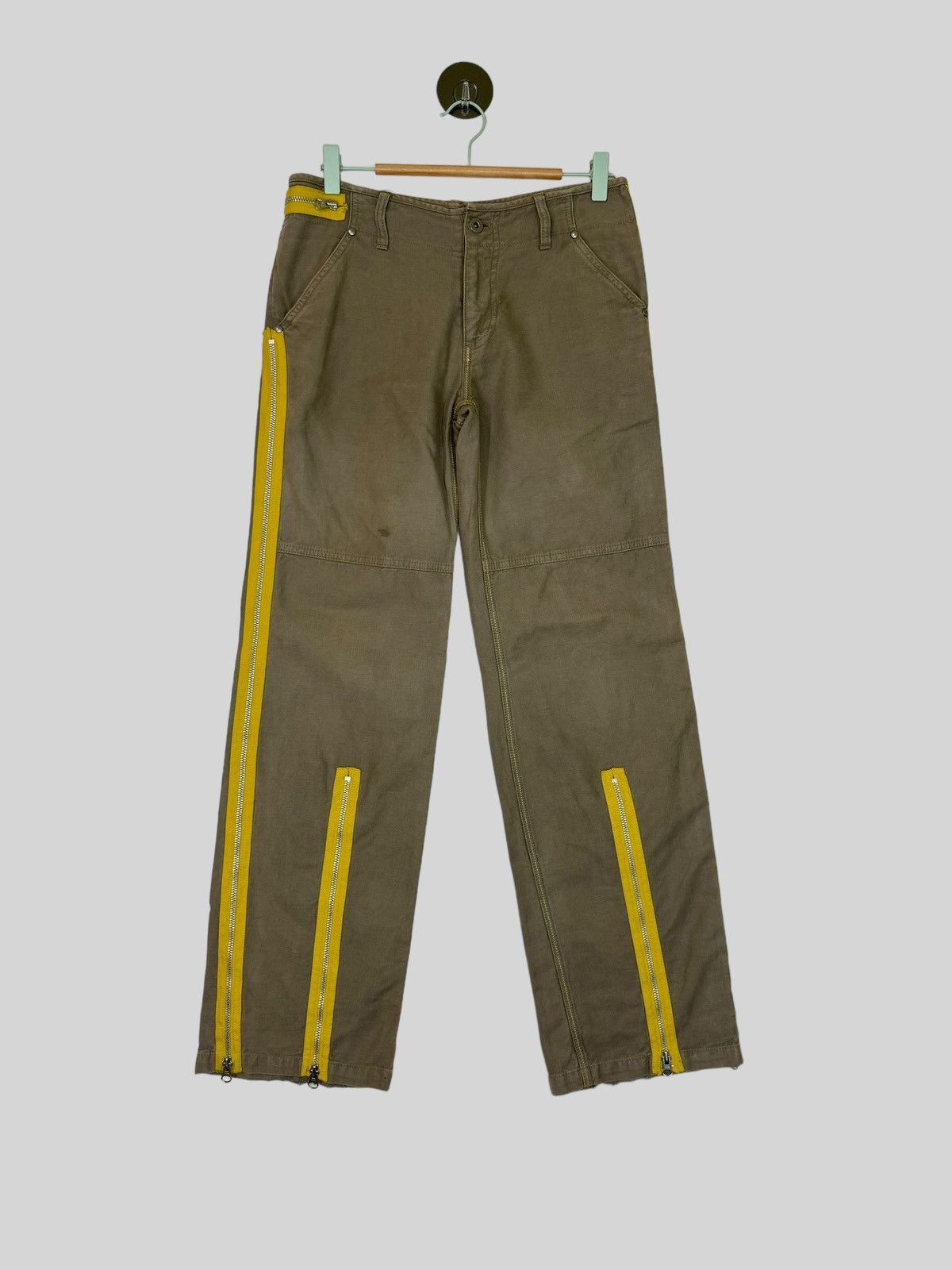 Japanese Brand × Seditionaries × Vintage Vtg Punk Zipper LE Ciel Bleu Pant Size US 29 - 1 Thumbnail