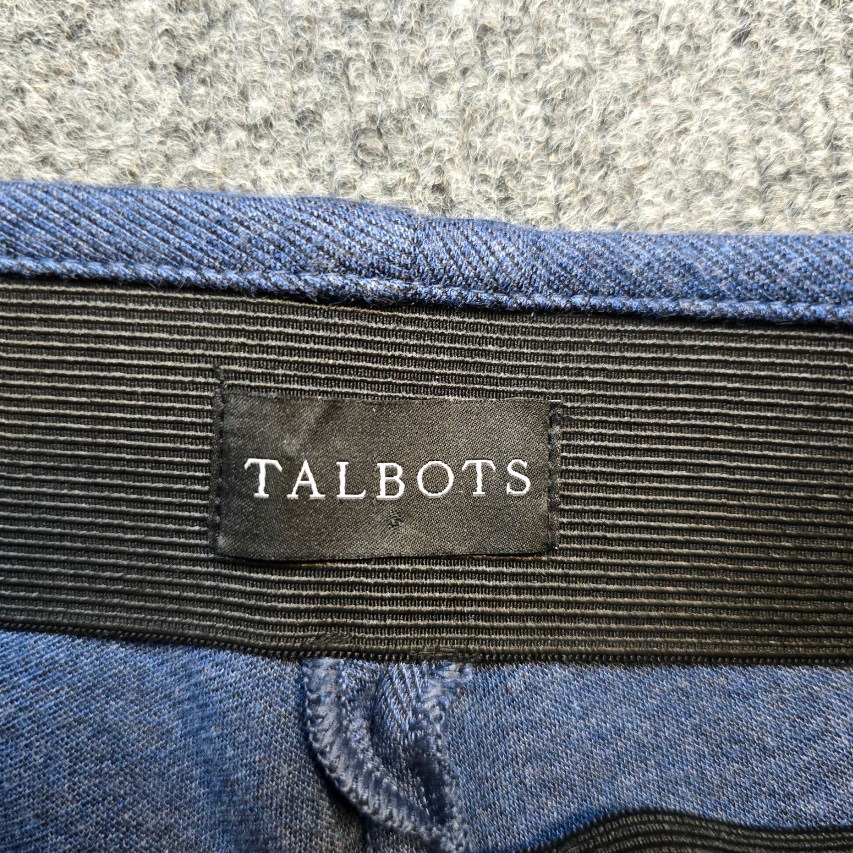 Talbots Talbots Pants Womens Size 16 Blue Flare Ankle Pull On Stretch Minimalist Careerdress? Size 38" / US 16 / IT 52 - 5 Thumbnail