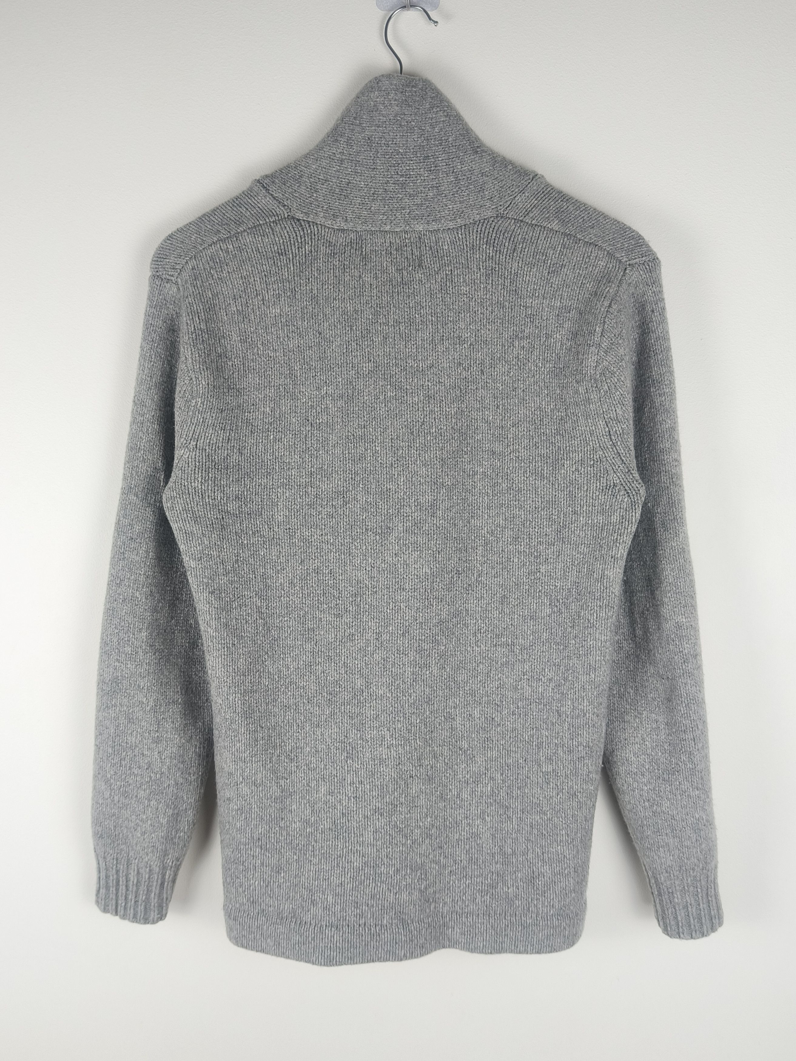 Acne Studios Acne Normandie AW11 Wool Button Neck Swedish Knit Pullover Size S / US 4 / IT 40 - 4 Thumbnail