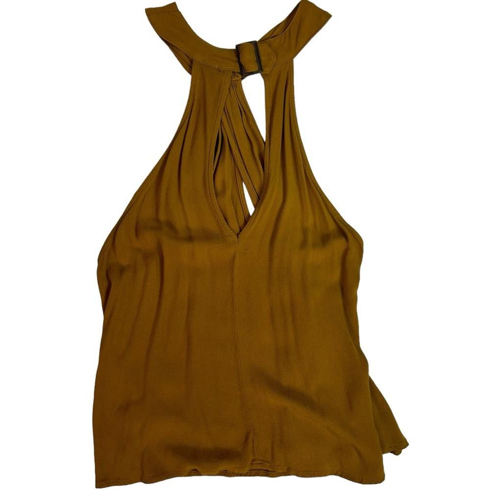 Free People Free People l Twist & Shout Mustard Yellow Top Small Size S / US 4 / IT 40 - 4 Thumbnail