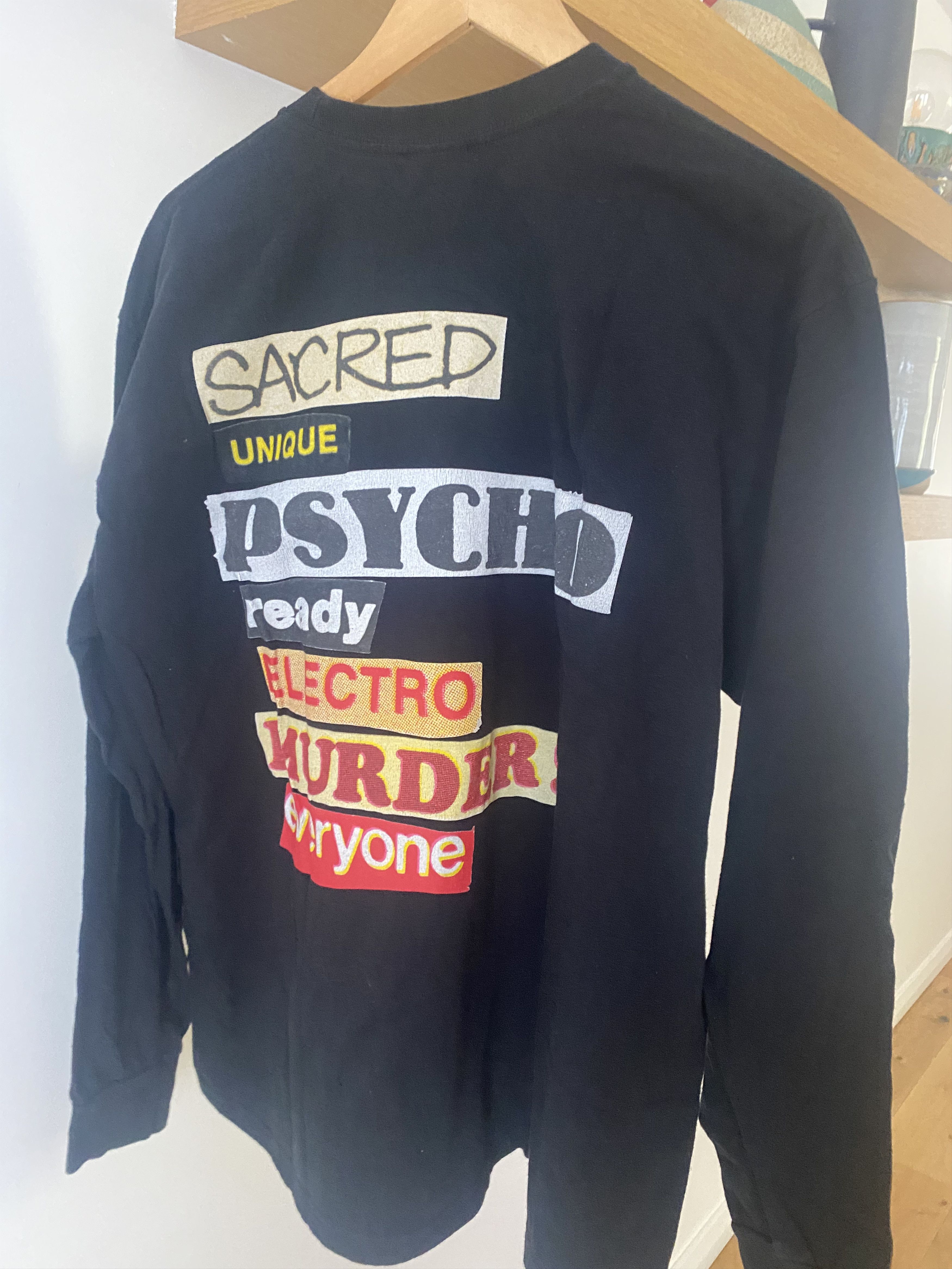 Supreme Supreme SS20 Supreme Sacred Unique Sleeves T-Shirt Black XL Size US XL / EU 56 / 4 - 2 Thumbnail
