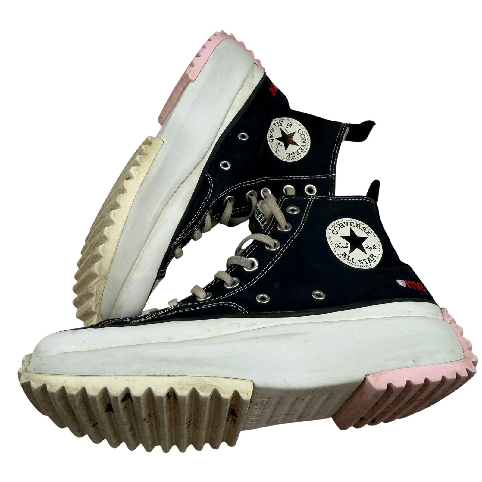 Converse Converse Run Star Hike Hi Black Floral Size 8 M 6.5 W Size US 6.5 / IT 36.5 - 3 Thumbnail