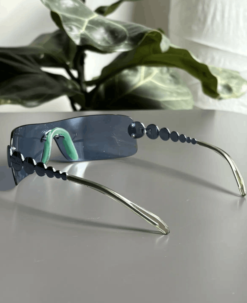 Dior DIOR Sunglasses 🇺🇸 TAX FREE Ruthenium SKI Mask Pop Bike Size ONE SIZE - 4 Thumbnail