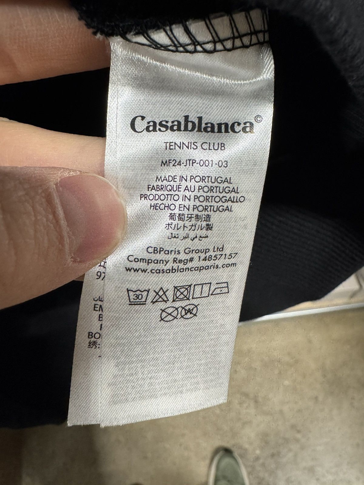 Casablanca Casablanca Crest Logo Embroidery Sweatshirt NEW 650$ Size US L / EU 52-54 / 3 - 4 Thumbnail