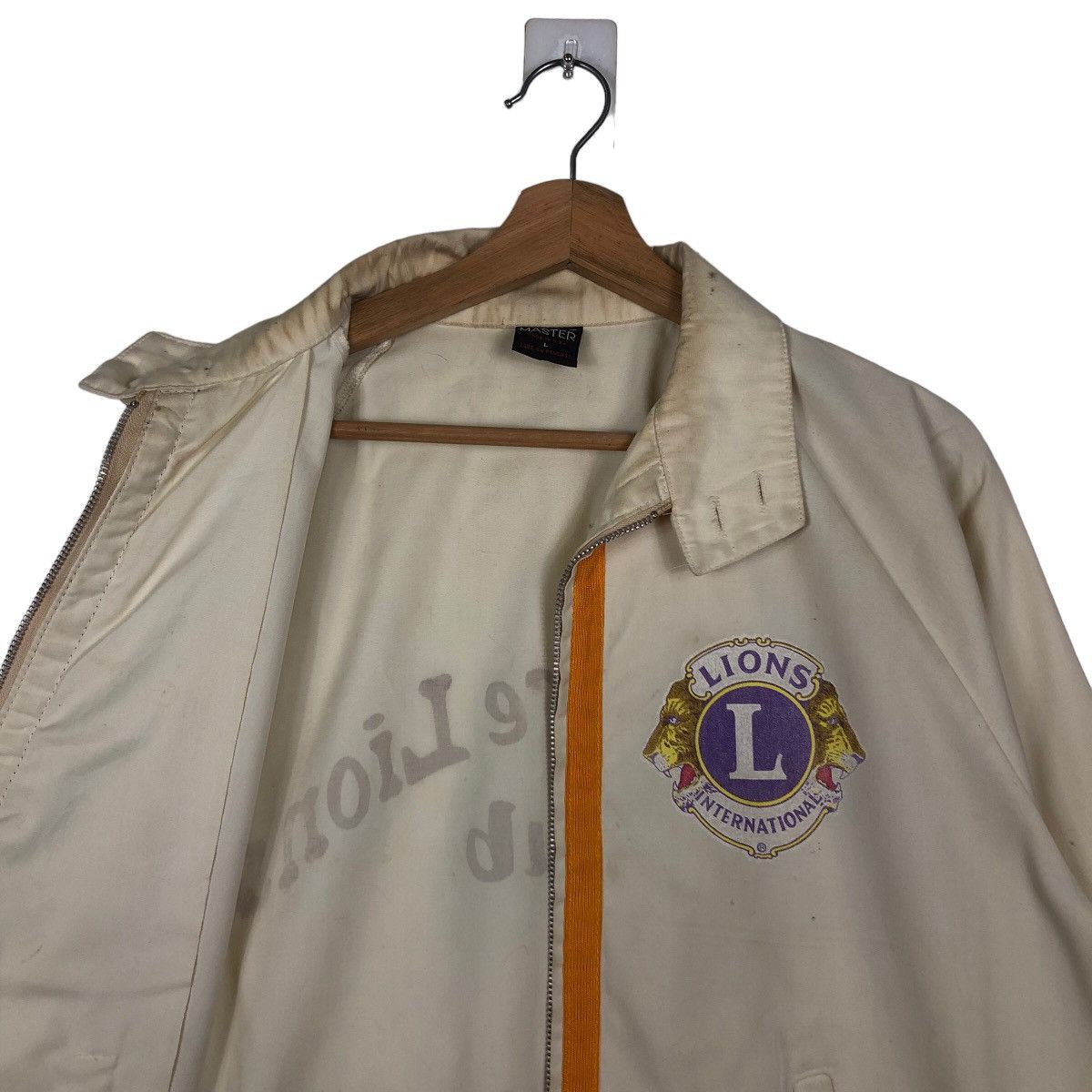 Vintage 🔥80’s Vintage Larimore Lions Club North Dakota Big Logo Size US L / EU 52-54 / 3 - 9 Thumbnail