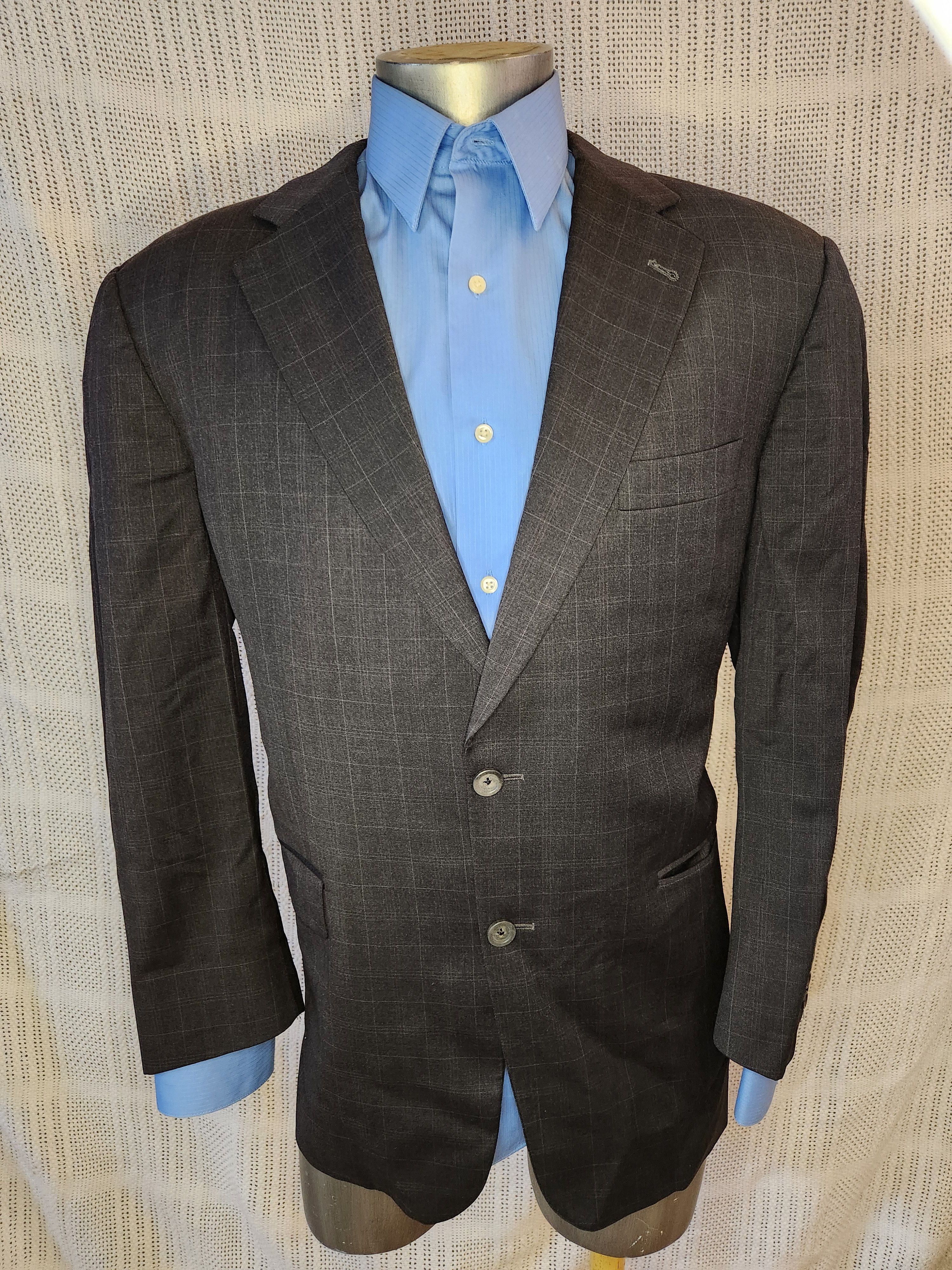 Burberry kesington single breasted 2 buttons Size 44R - 2 Thumbnail