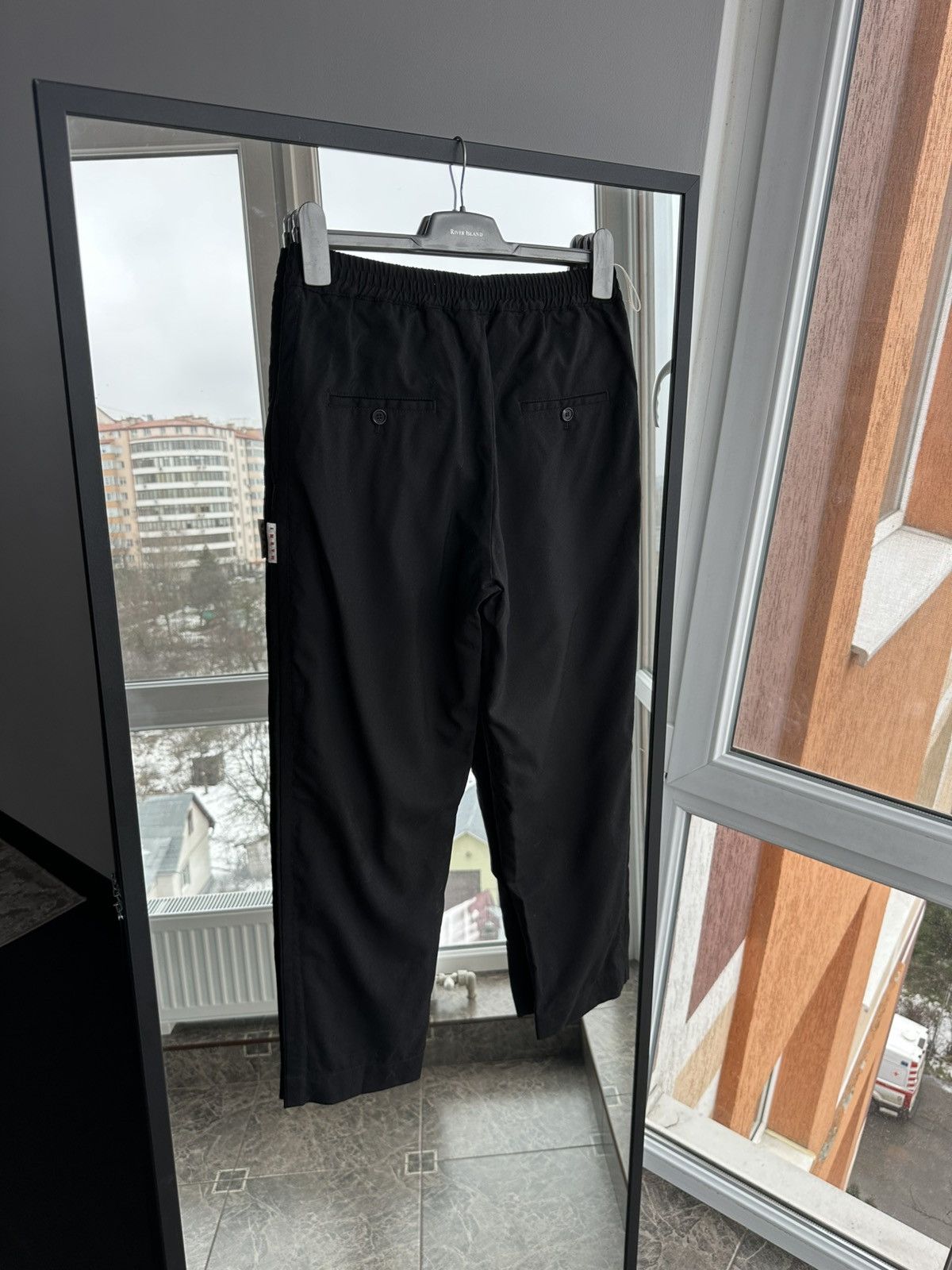 Marni Marni Black Tailored Trousers Elastic IT40 EU36 Woman Pants Size 27" / US 4 / IT 40 - 6 Thumbnail