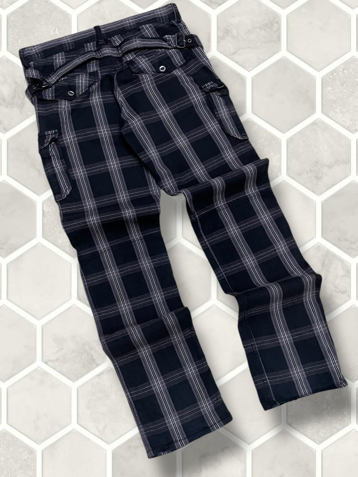 Hysteric Glamour Vintage Punk Japan Designer Double Focus Casual Bondage Pant Size US 29 - 10 Thumbnail