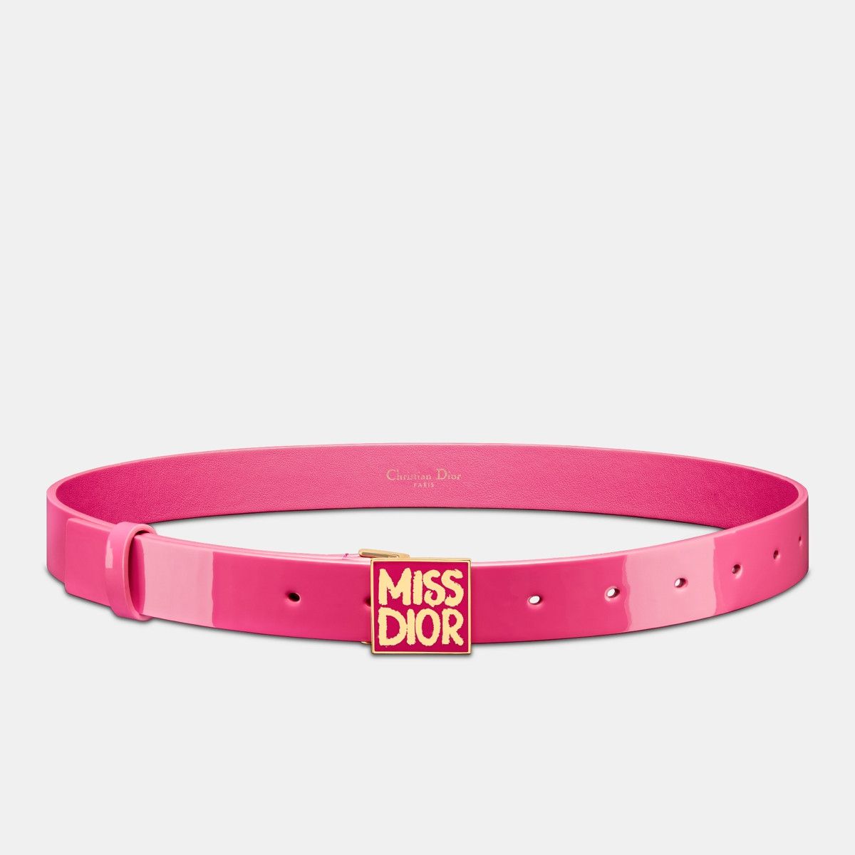 Dior o1bcso1str0126 Size:OS/Miss Dior Graffiti Belt in Pink Size ONE SIZE - 1 Thumbnail
