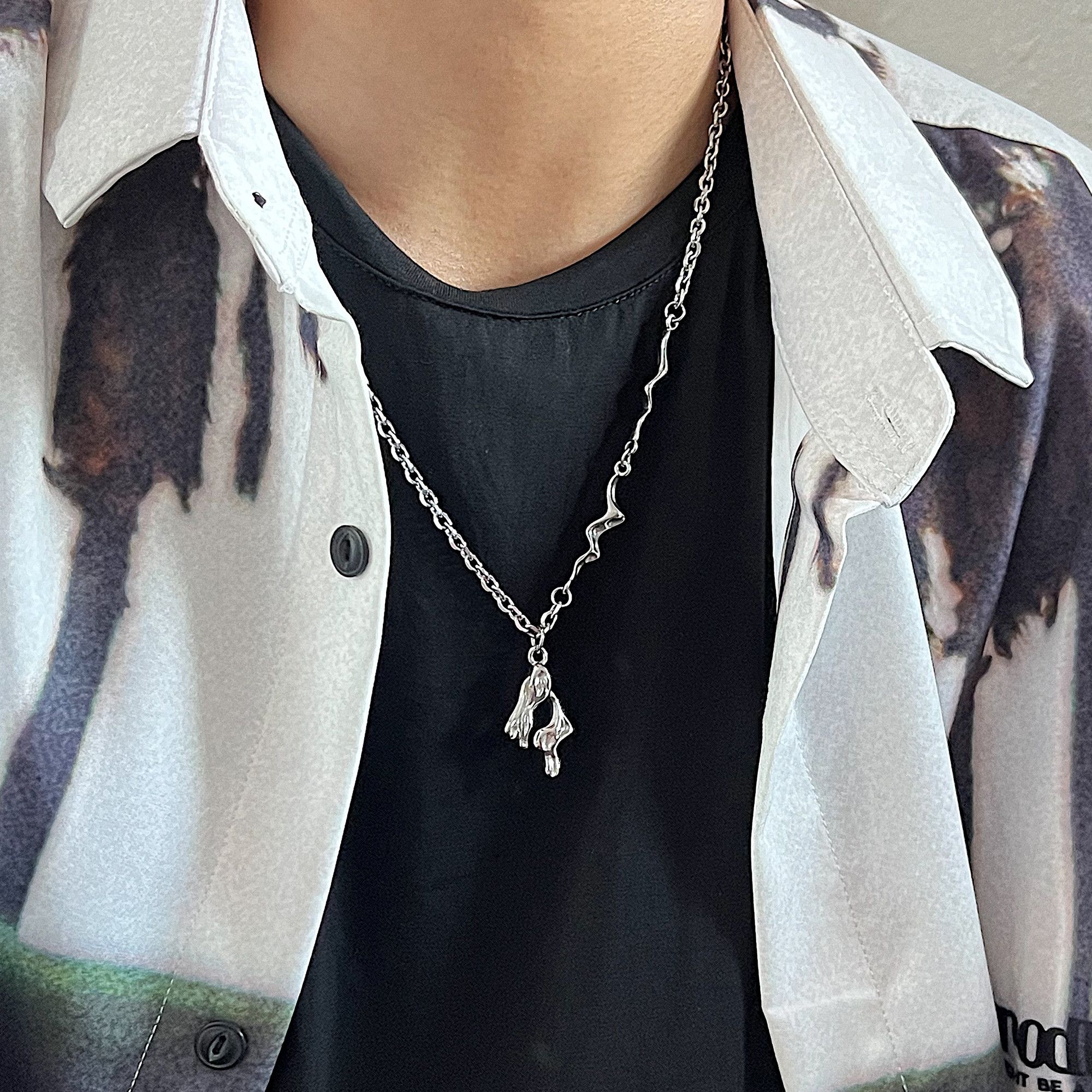 Other New Design STEAL! Y2K Chains Necklace Chain Size ONE SIZE - 2 Thumbnail