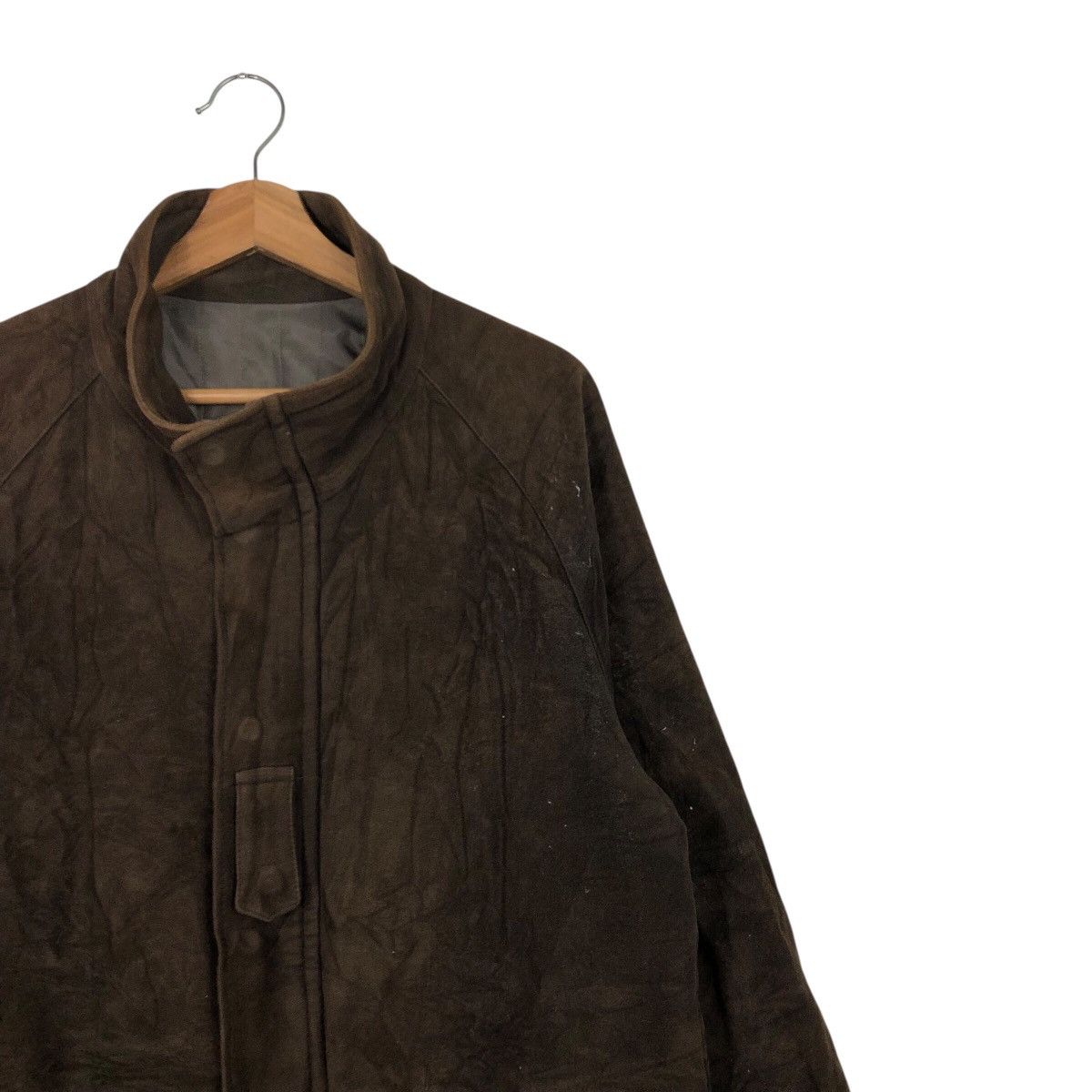 Issey Miyake 📌Vintage Work Genuine Leather Jun Men Blanket Issey Miyake Size US M / EU 48-50 / 2 - 7 Thumbnail