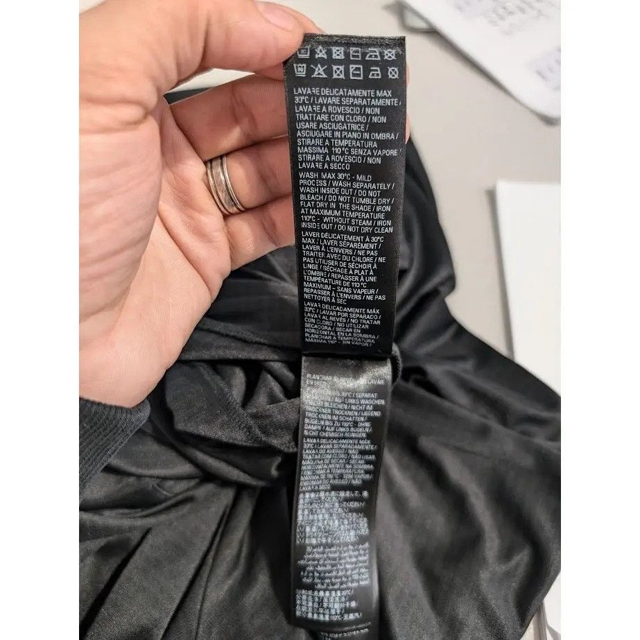 Balenciaga o1rshd1 Sport Icon Fluid Jersey Sweatpants / Joggers Black Size US 32 / EU 48 - 19 Thumbnail