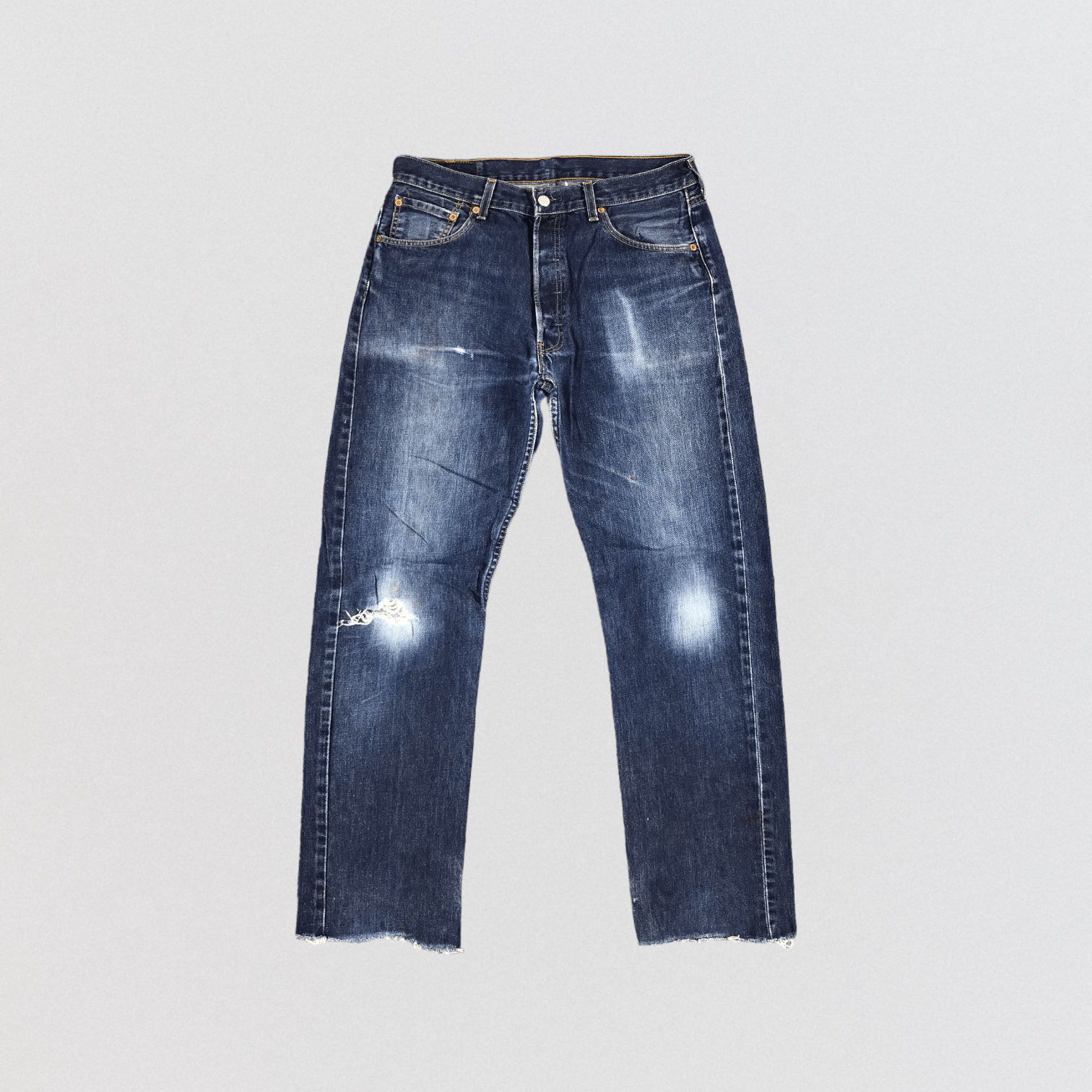 Levi's Vintage 90s Levis 501 Denim Jeans-JM939 Size US 33 - 1 Thumbnail