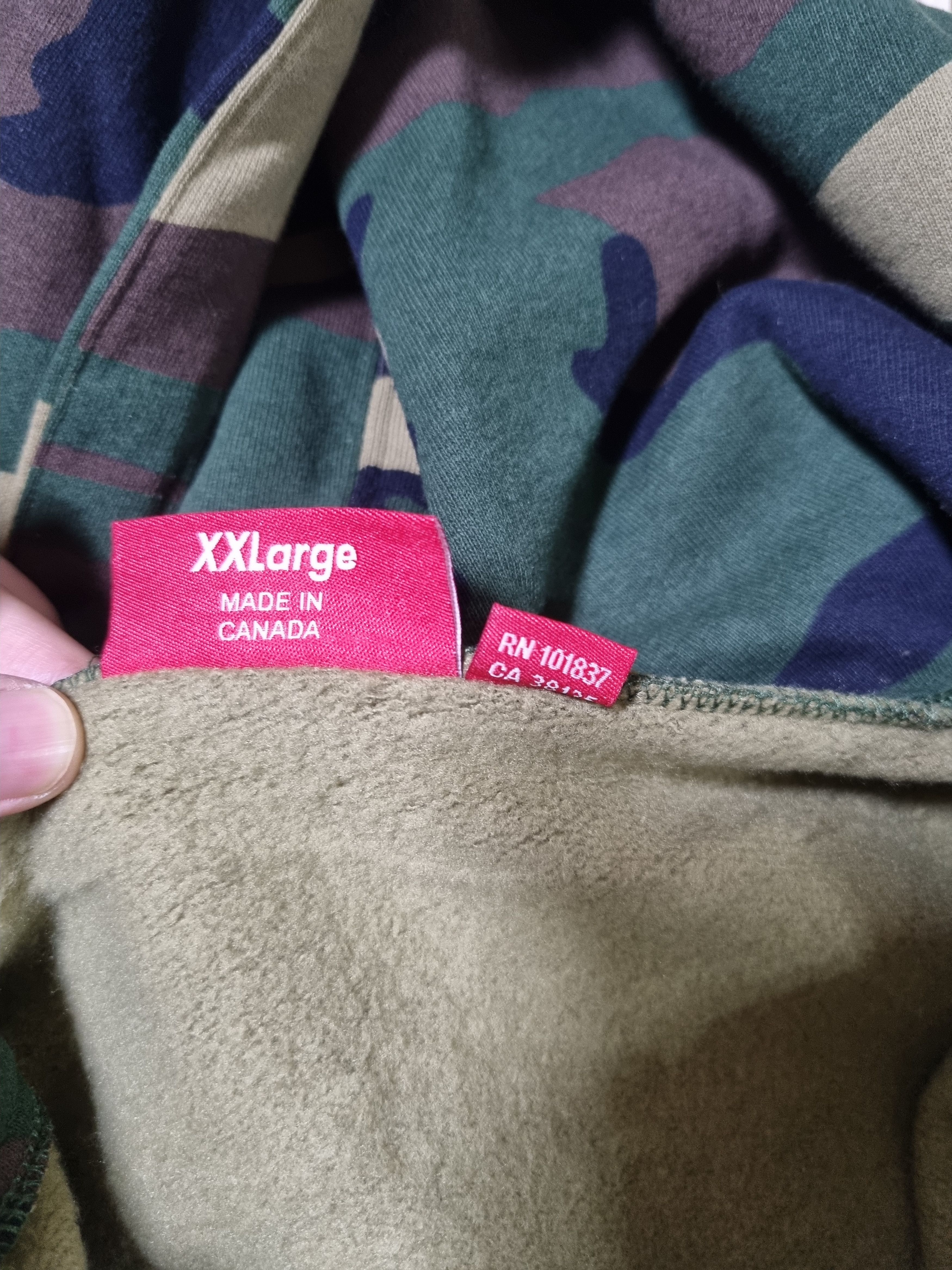 Supreme Supreme Small Box Zip Up Hoodie Woodland Camo 24FW Size US XXL / EU 58 / 5 - 5 Thumbnail