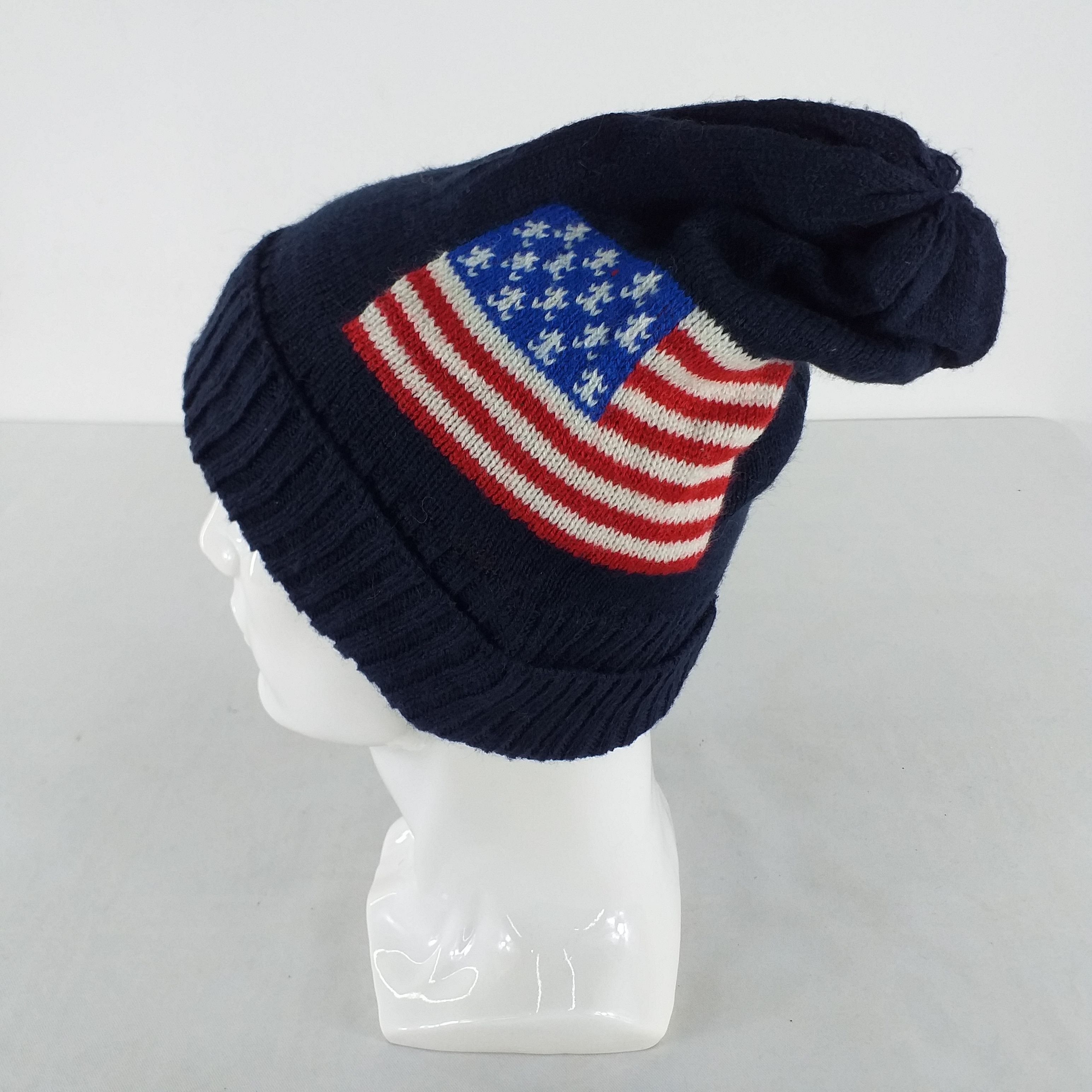 Japanese Brand Big Flag Snow Cap Hat Beanie -BN402 Size ONE SIZE - 1 Thumbnail