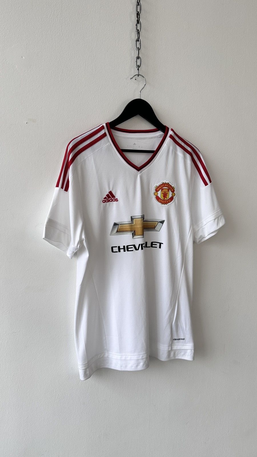 Adidas Manchester United Away Football Shirt 2015-16 Adidas Jersey Size US L / EU 52-54 / 3 - 2 Thumbnail