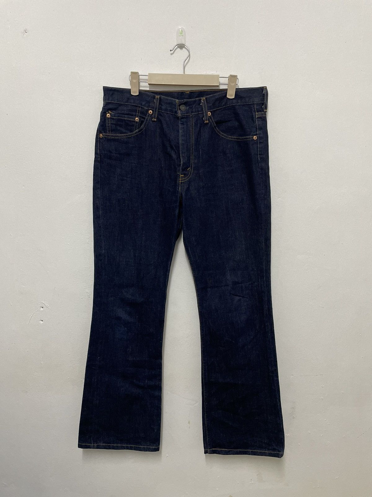 image of Vintage Levis 517 Lvc Flare Design Size 33" Made In Japan in Blue, Men's