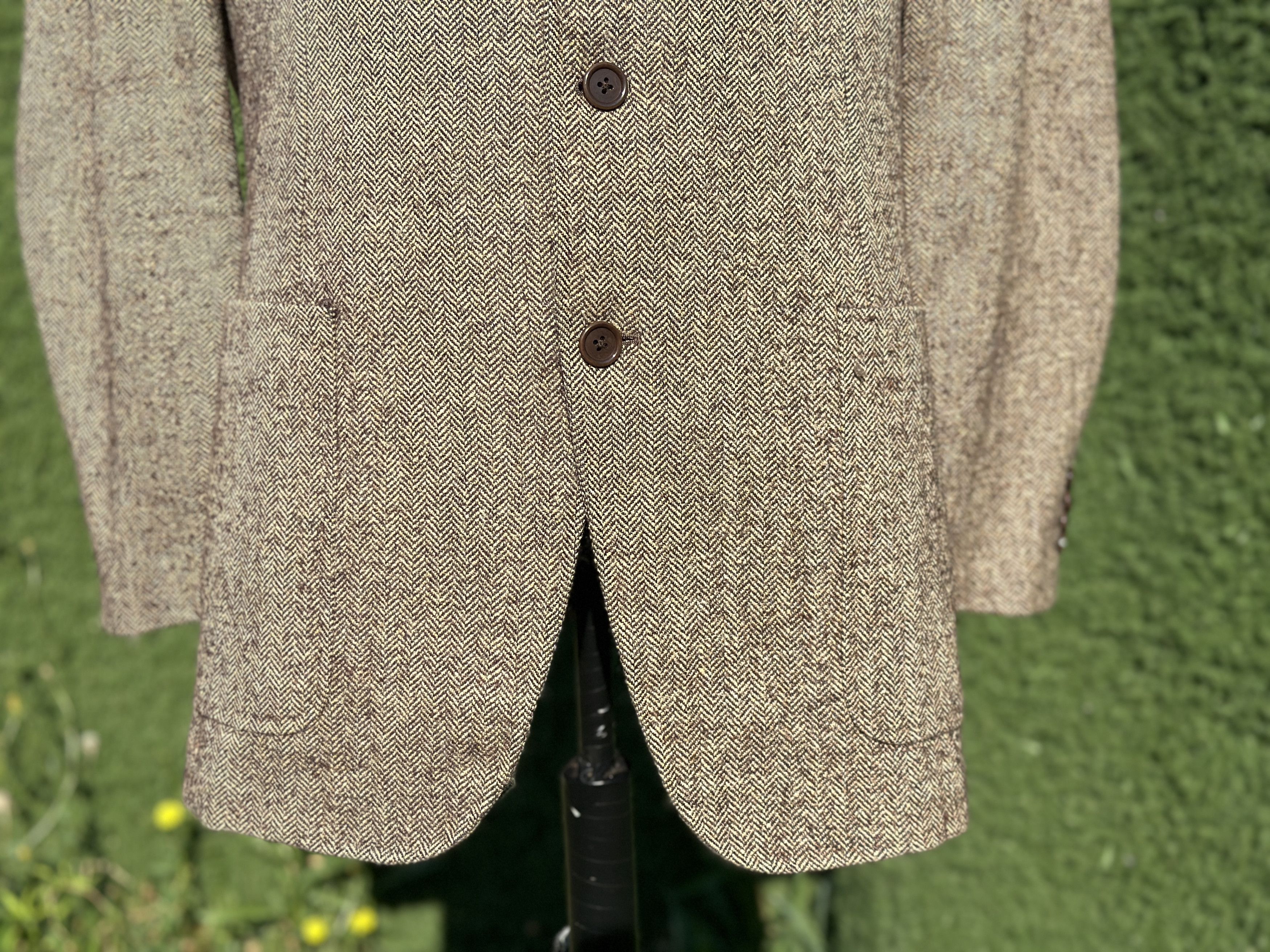 Burberry Burberry London Tweed Tux Suit Tuxedo Formal Jacket Size 52 Size 52R - 4 Thumbnail