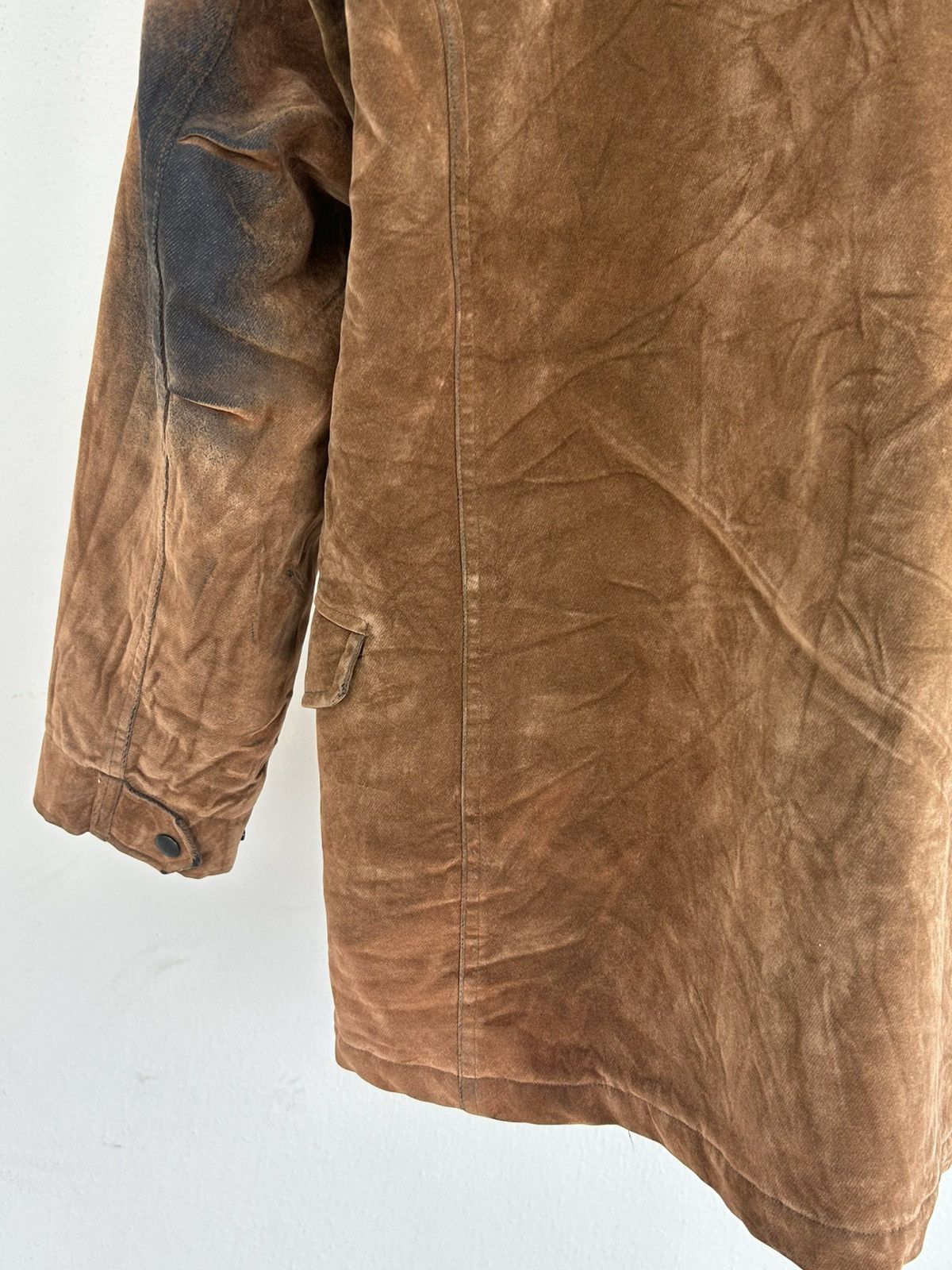 In The Attic Intheattic Vintage Suede Brown Winter Jacket Size US L / EU 52-54 / 3 - 12 Thumbnail