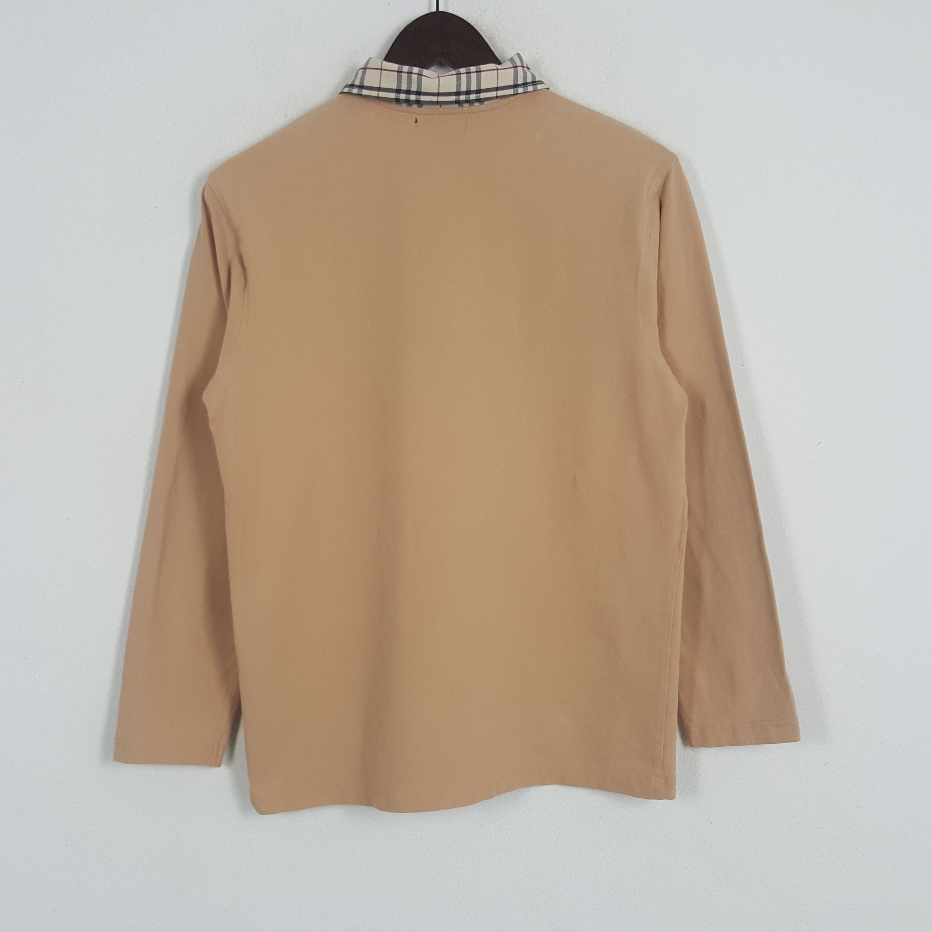 Burberry × Vintage Vintage Burberry London Nova Check Polos Shirt Size US M / EU 48-50 / 2 - 3 Thumbnail