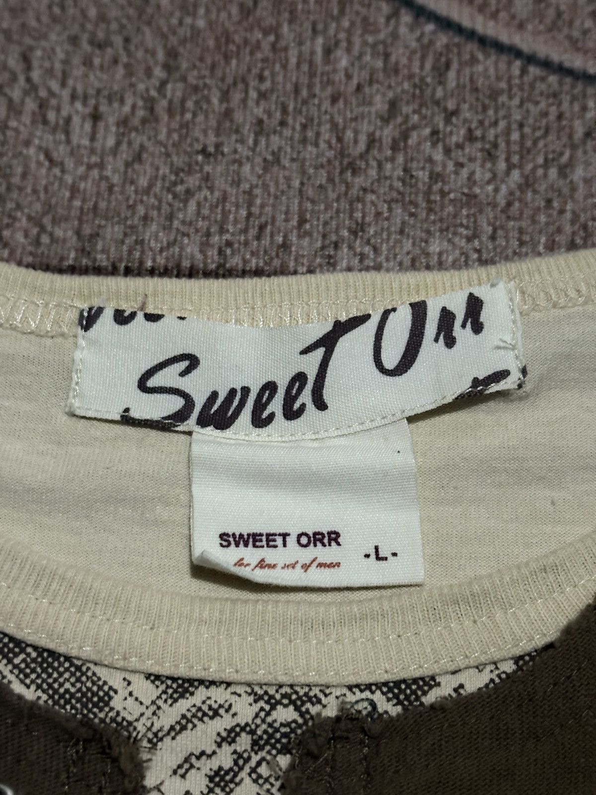 Beauty Beast Vintage Japanese Brand Sweet Orr If Six Was Nine Style Tee Size US M / EU 48-50 / 2 - 7 Thumbnail