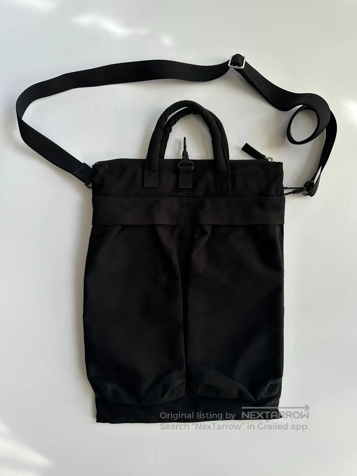 Helmut Lang HELMUT LANG OB Canvas shoulder bag| Size ONE SIZE - 1 Thumbnail