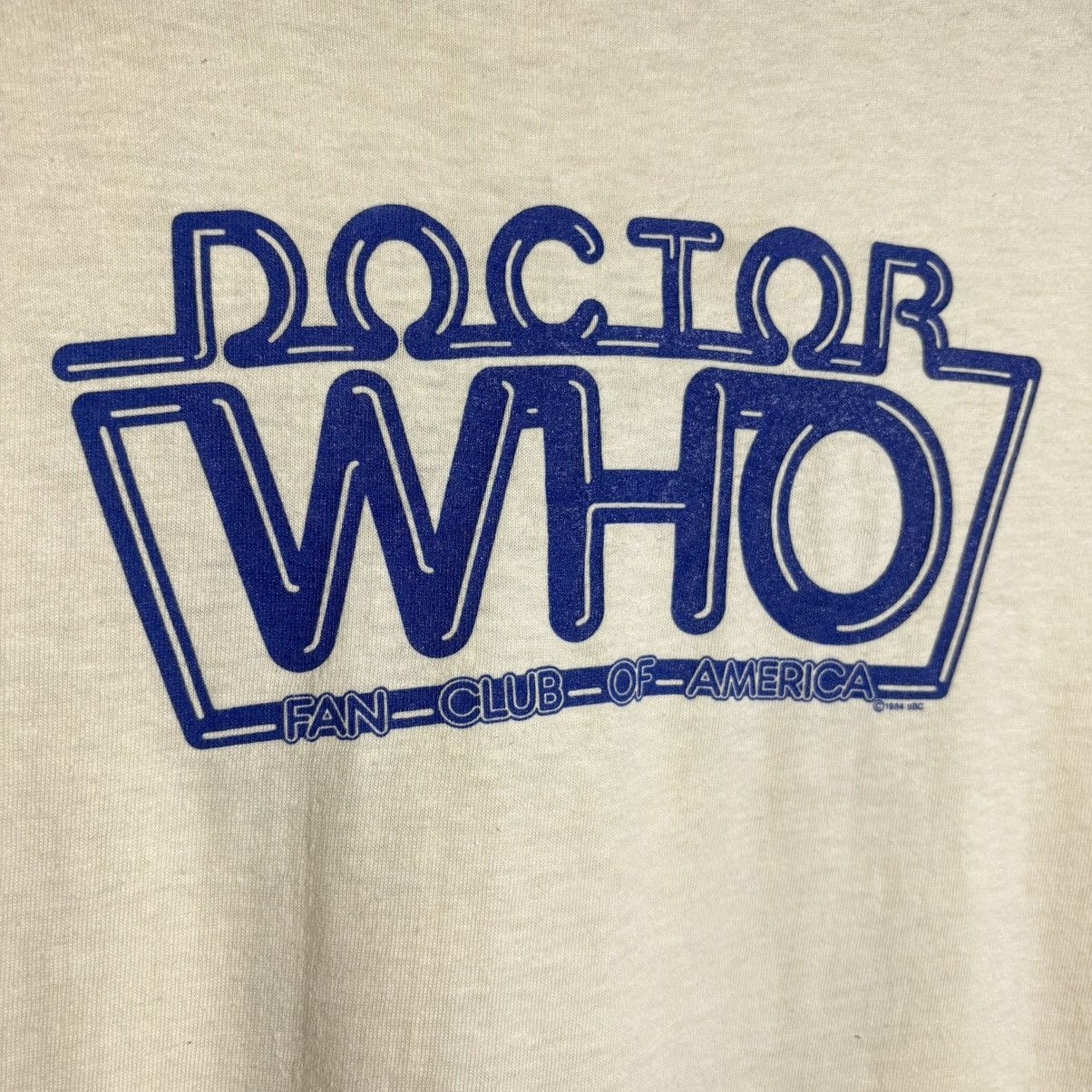 Vintage Vintage 80s Doctor Who Movie T-Shirt Size US S / EU 44-46 / 1 - 5 Thumbnail