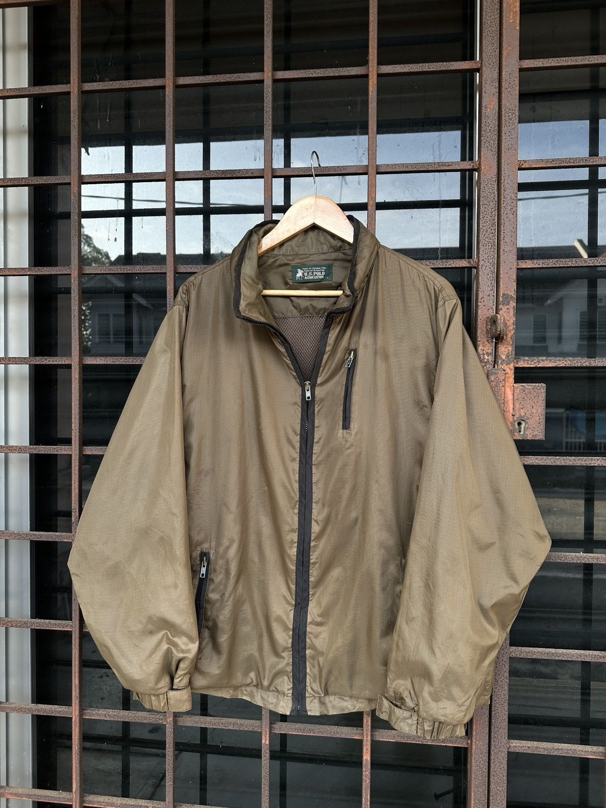 Vintage US Polo Association Light Bomber Jacket Size US L / EU 52-54 / 3 - 1 Thumbnail