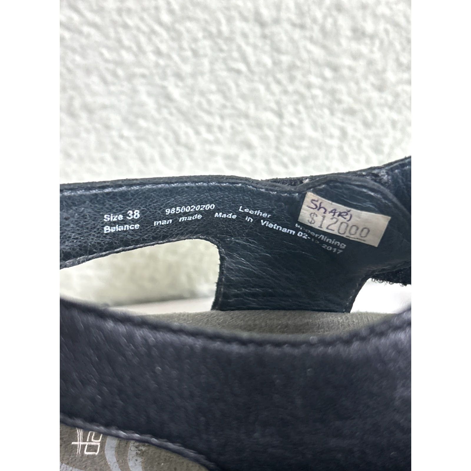 Dansko Dansko Shari Sandals Black Leather Ankle Strap Block Heel Womens US 8 EU 38 Flat Slip-On Dress Casual Size US 8 / IT 38 - 6 Thumbnail
