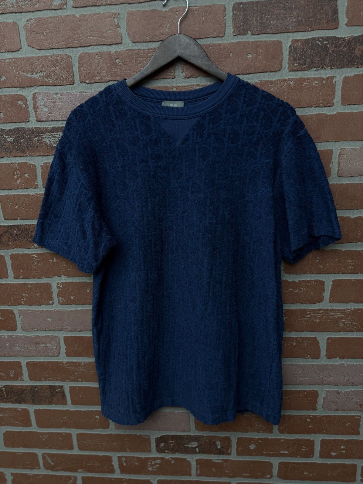 Dior Dior Oblique Blue Exlusive Color Tee Shirt Size Small Size US S / EU 44-46 / 1 - 5 Thumbnail