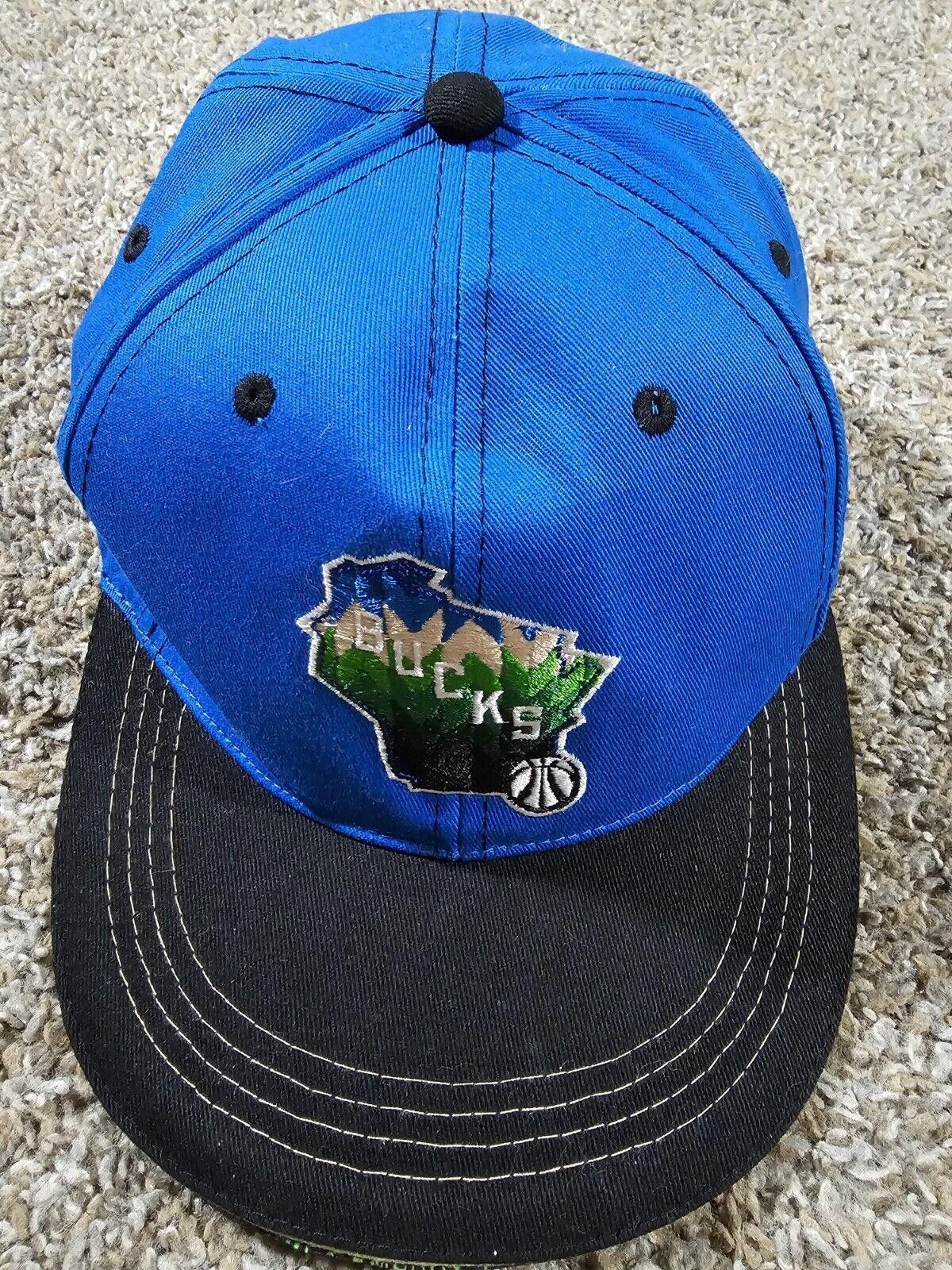 Designer Milwaukee Bucks Basketball NBA Holiday Edition Snapback Hat Size ONE SIZE - 3 Thumbnail
