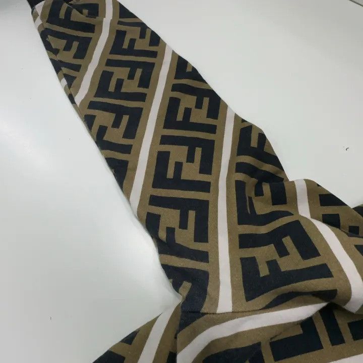 Fendi Fendi Brown Letter Print Long Sleeve Sweatshirt -2507 Size US M / EU 48-50 / 2 - 2 Thumbnail