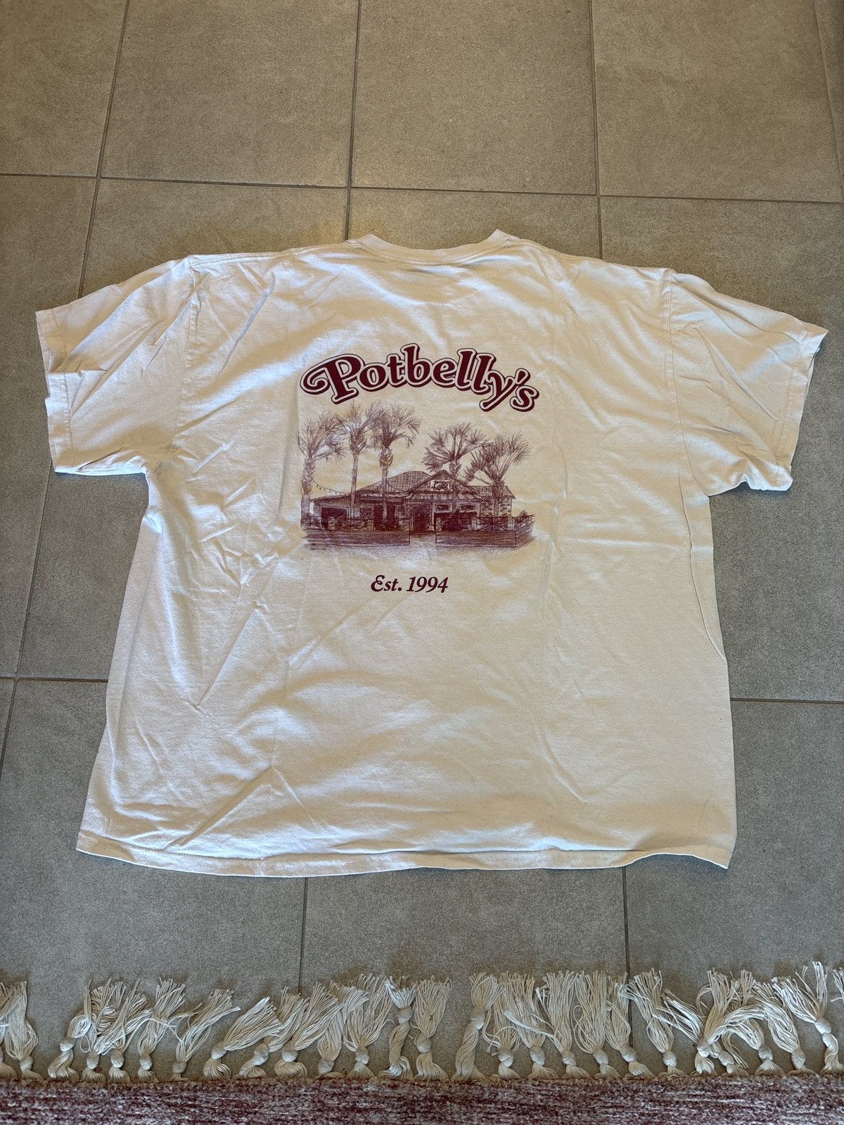 Other Vintage 1994 FSU Potbellys Bar Tee Size US XL / EU 56 / 4 - 1 Thumbnail