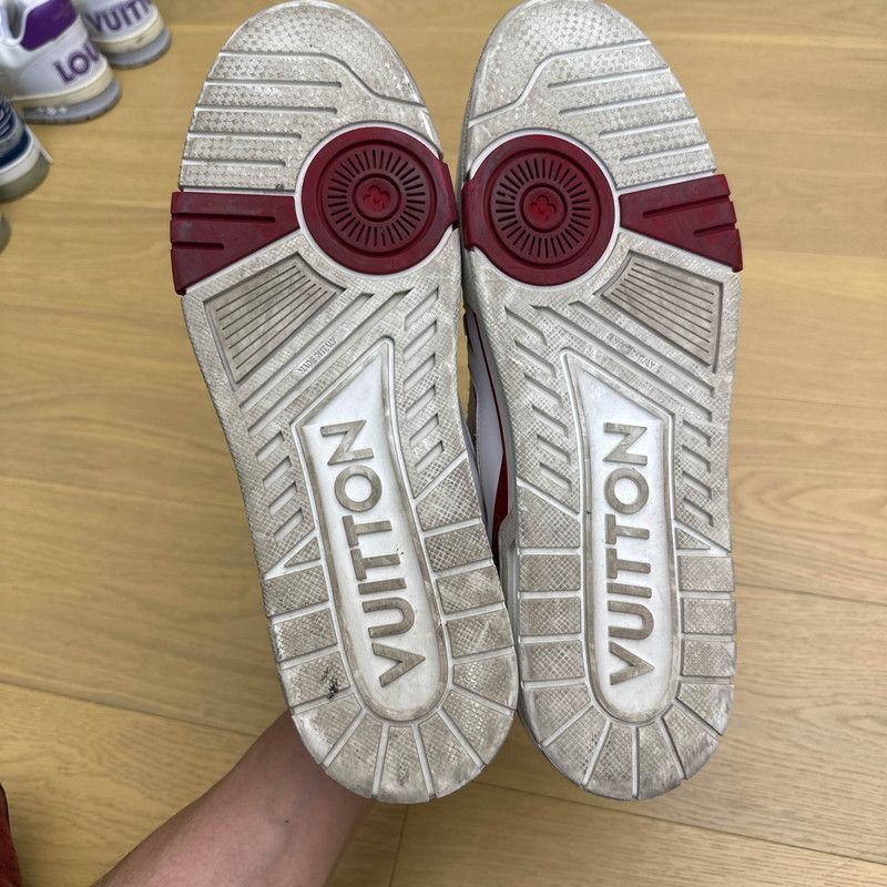 Louis Vuitton Louis Vuitton Trainer Logo Fashion Sneakers for Men -2508 Size US 10.5 / EU 43-44 - 6 Thumbnail