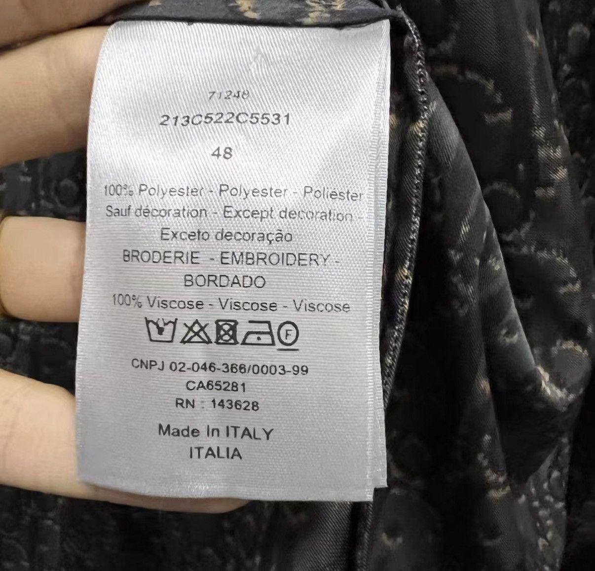Dior Dior x Travis Scott Zip Collar Cactus Jacket J41 Size US M / EU 48-50 / 2 - 5 Thumbnail