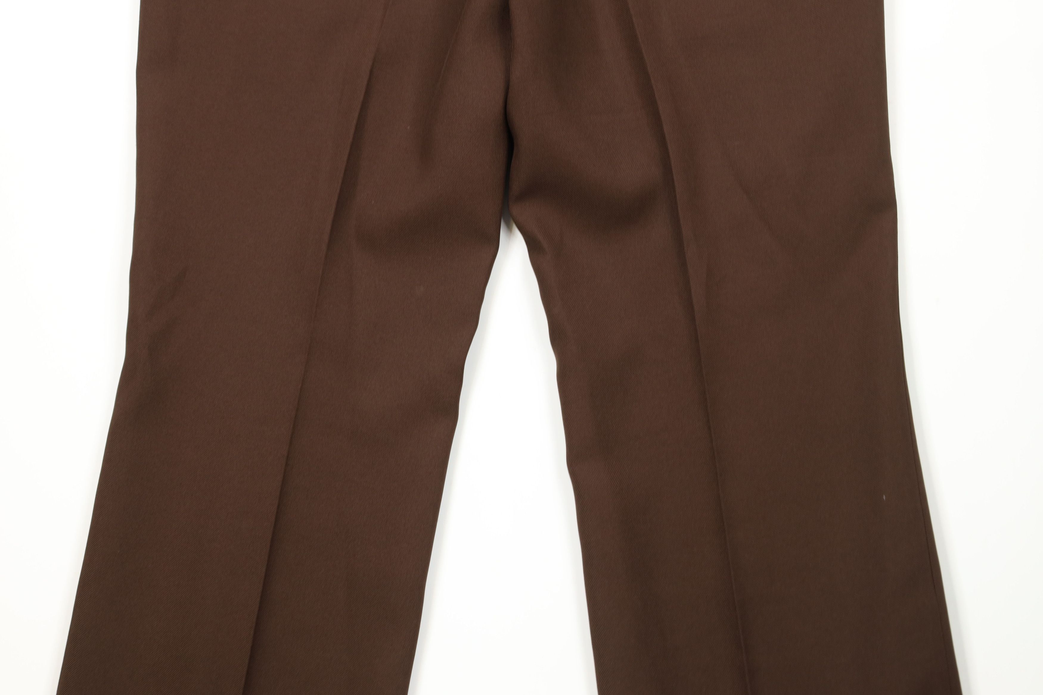 Vintage Vintage 70s Streetwear Bell Bottoms Chino Pants Brown USA Size US 34 / EU 50 - 11 Thumbnail