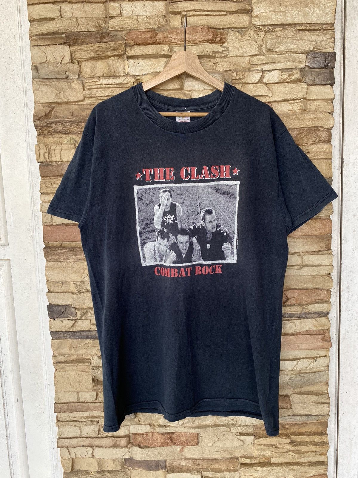 Rare 2002 Vintage The Clash Punk Band Tees