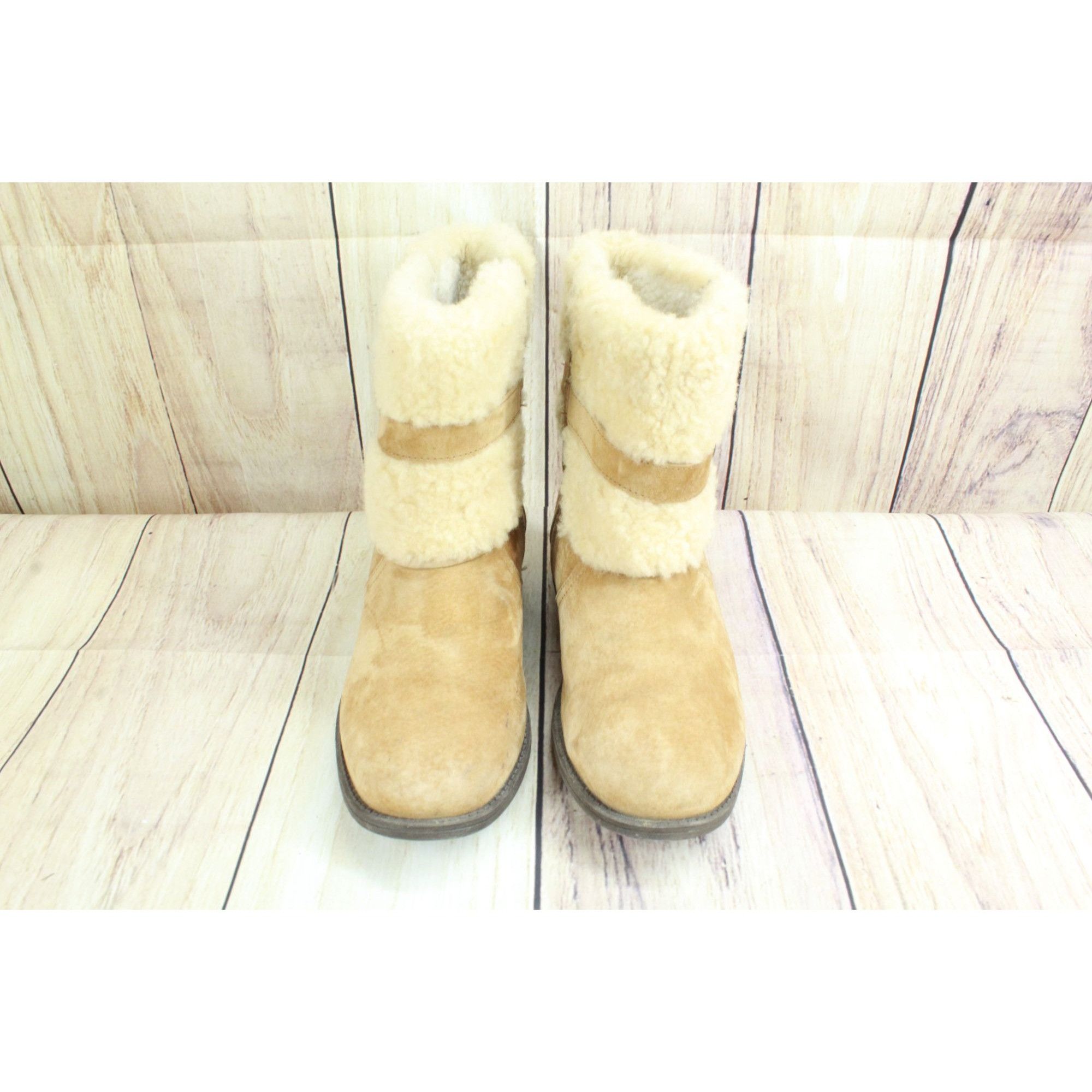 Ugg UGG Women’s Blayre II Tan Suede Fleece Boots Size 7 Size US 7 / IT 37 - 4 Thumbnail