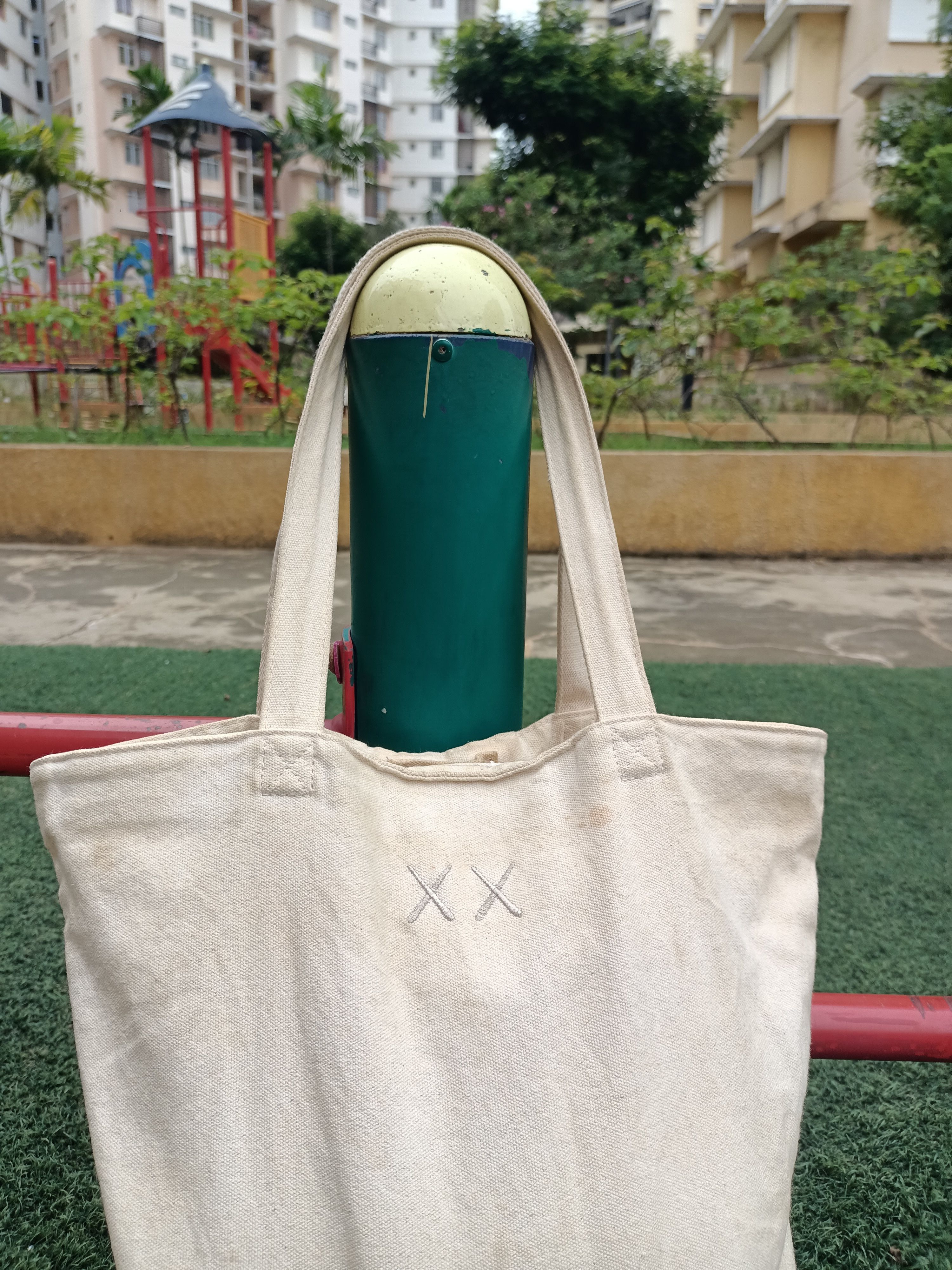 Kaws × Uniqlo Kaws x Uniqlo duck canvas tote bag Size ONE SIZE - 3 Thumbnail