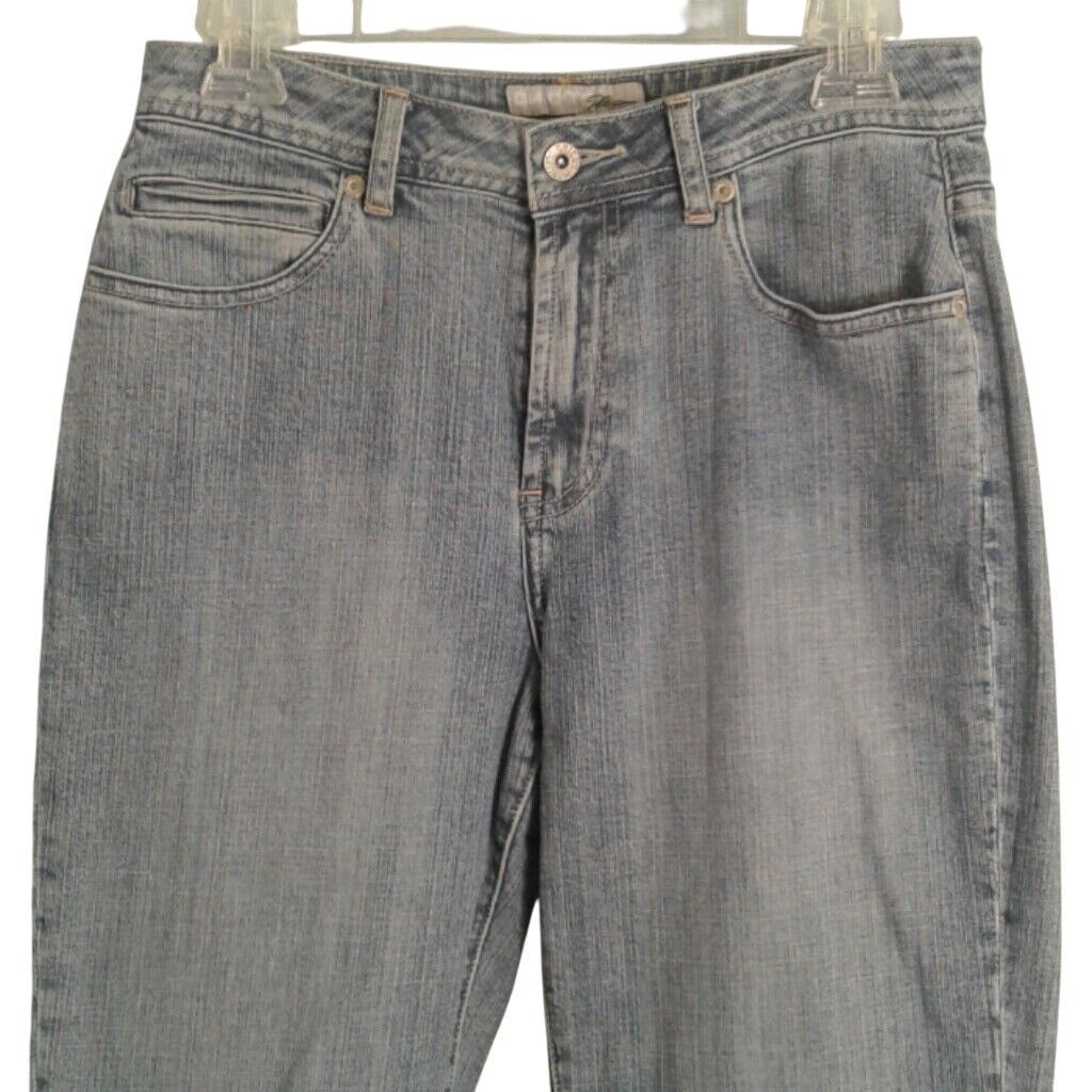 Chicos Chico's Platinum Size 0 small 4 short denim blue jeans Size 30" / US 8 / IT 44 - 2 Thumbnail